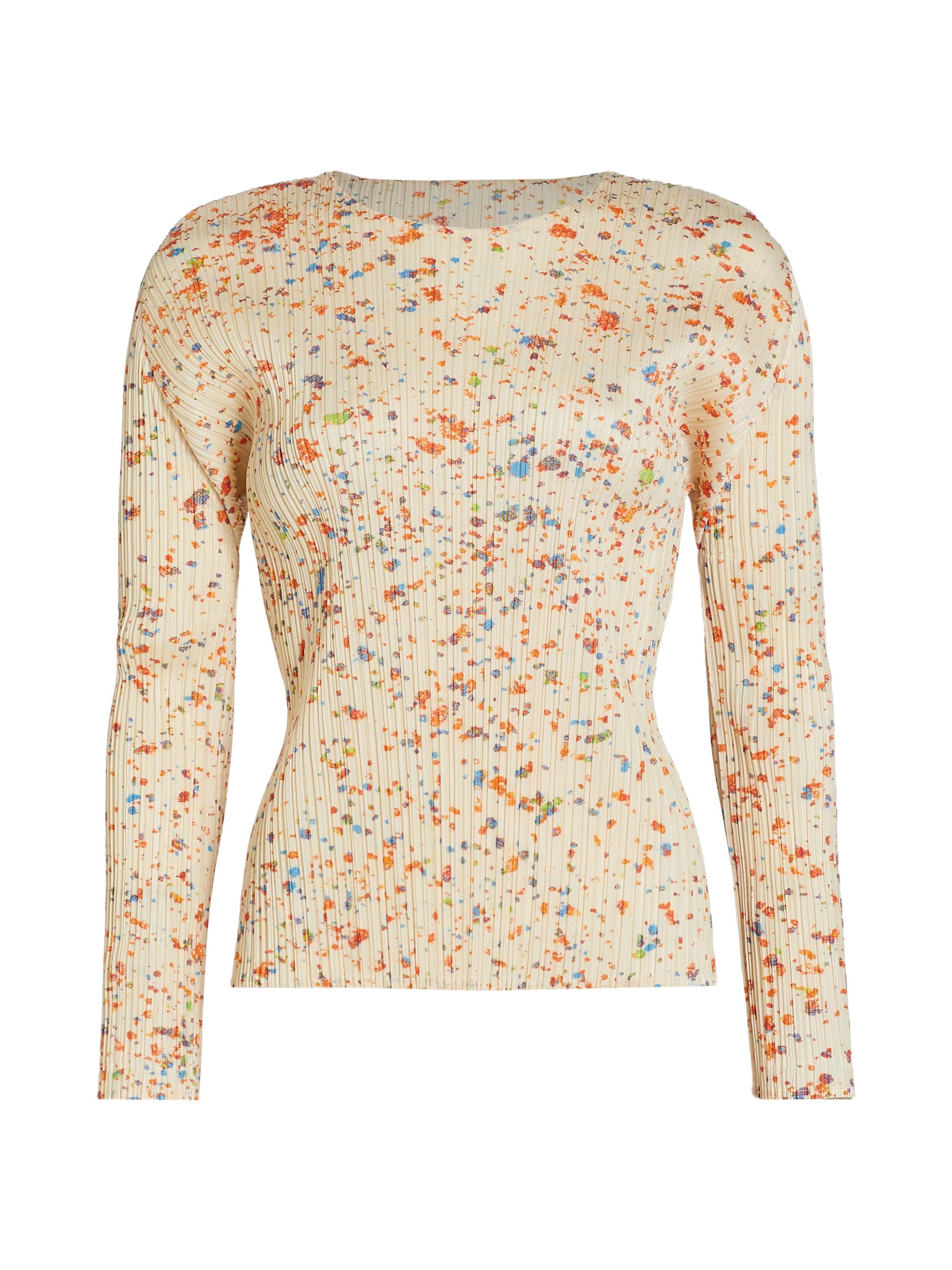 Shop Pleats Please Issey Miyake Enchant Long-Sleeve Top | Saks 