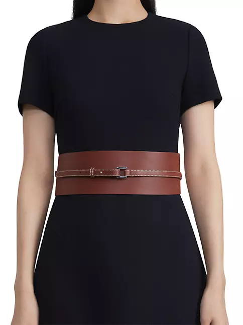 Wholesale decorative dress belts Womens Fashion Leather Obi Style Wide  Waist Band Belt From m.