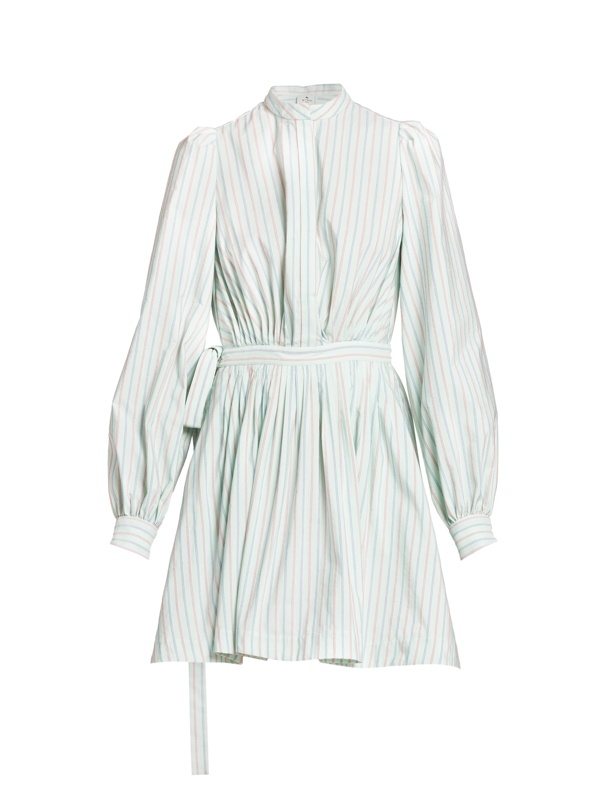 knee length dresses for ladies Etro Black Lasercut Mini Dress
