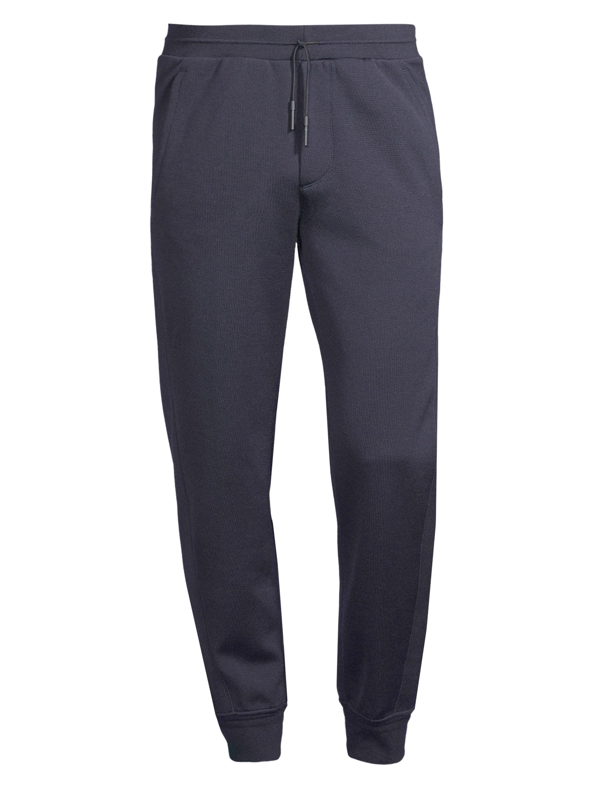 ZEGNA Men's High Performance Wool-Blend Joggers - Navy