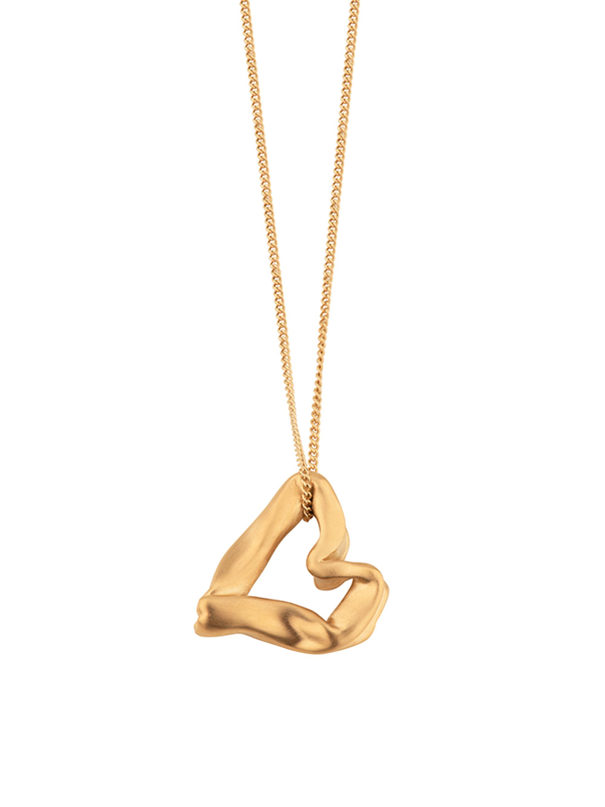 Completedworks Women's The Heart Is Not A Metaphor 14K-Yellow-Gold Vermeil Pendant Necklace - Yellow Gold