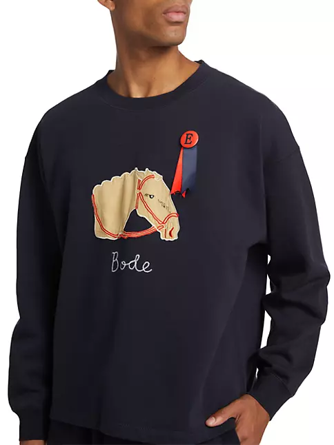 BODE RANCHER EMBROIDERED PULLOVER