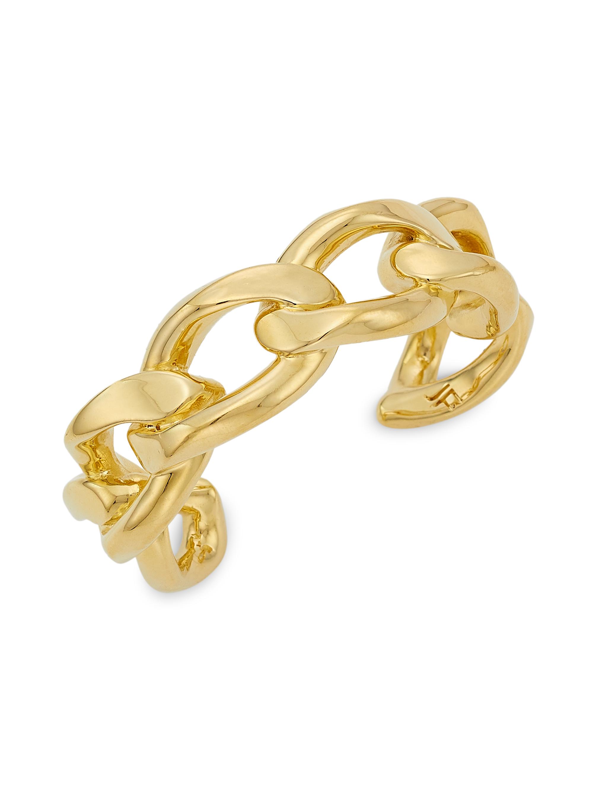 Jennifer Fisher Women's Dean 10K-Gold-Plated  Cuff - Yellow Gold