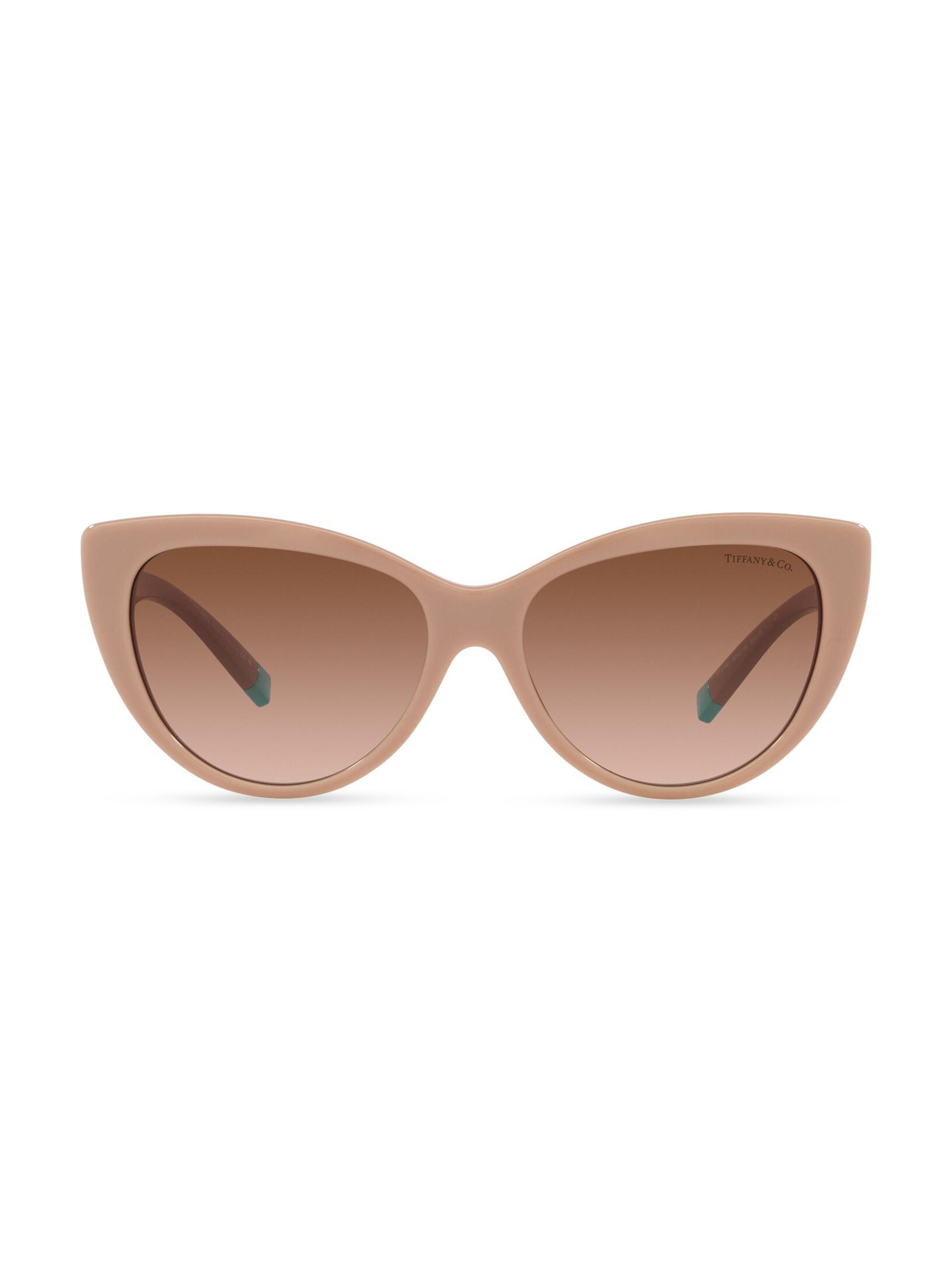 Tiffany & Co. Women's 56MM Cat-Eye Sunglasses - Brown Gradient
