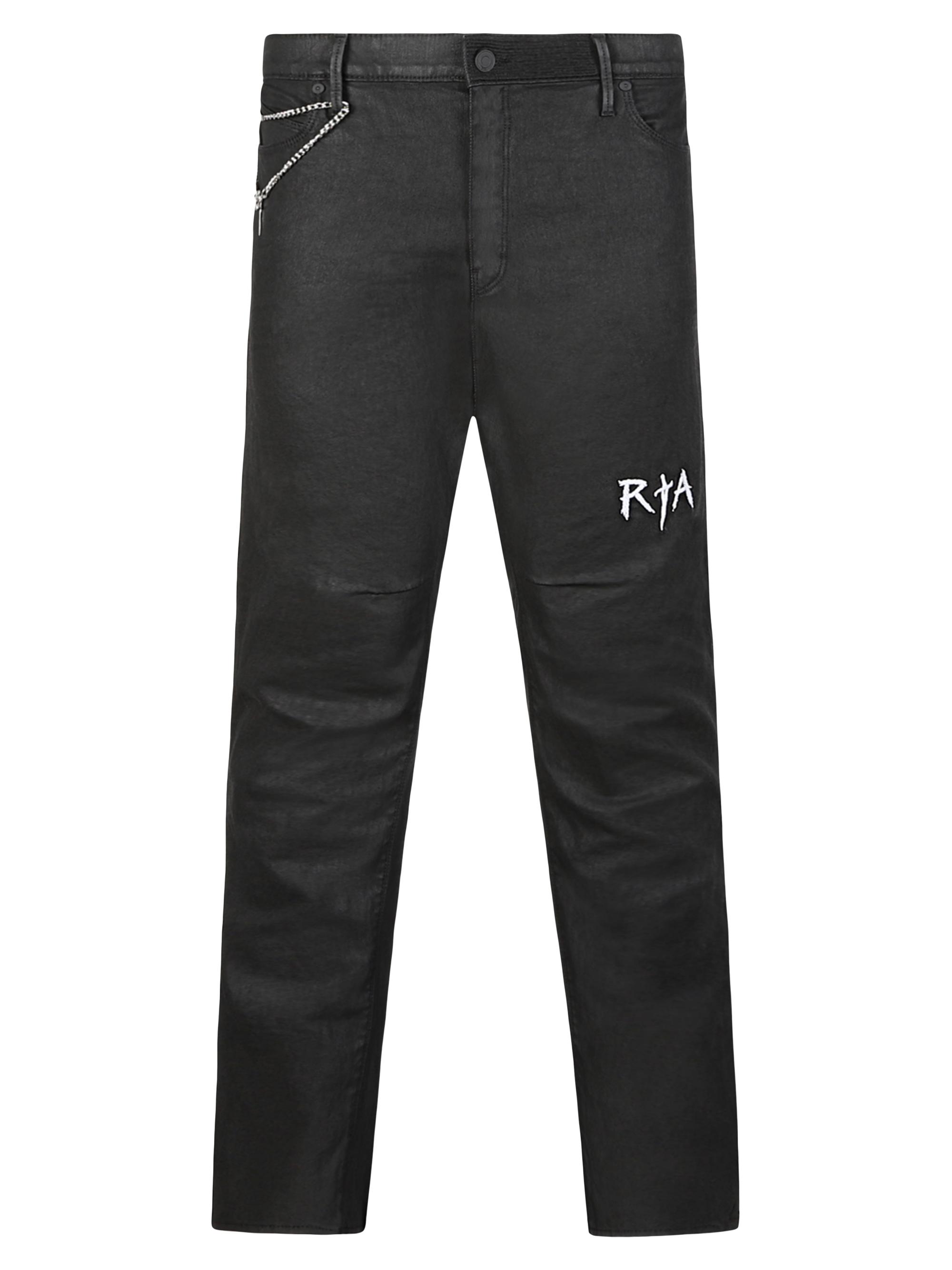 RTA Men's RtA x SAVAGE Bryant Skinny Jeans - Black Coated