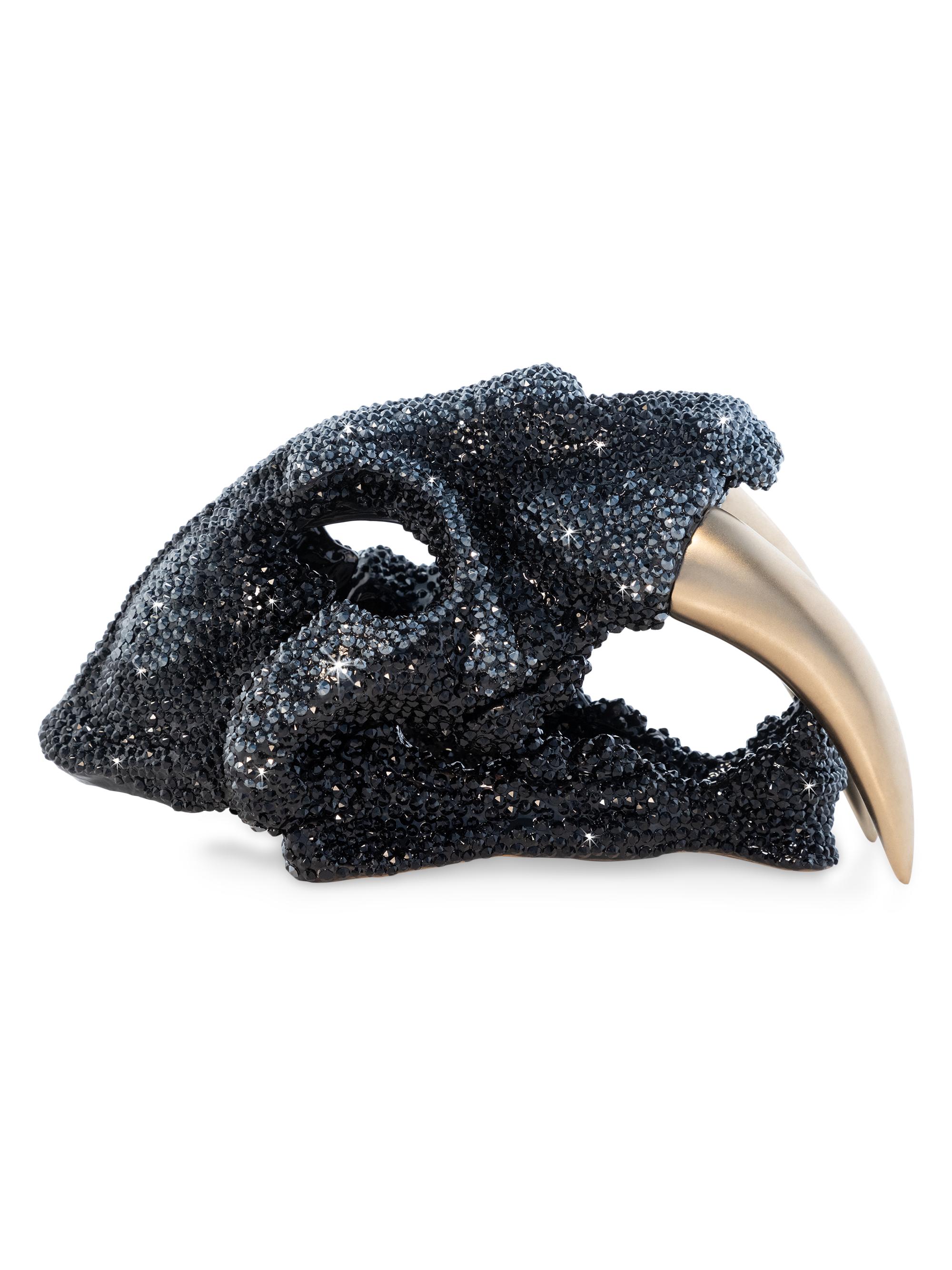 Jay Strongwater Luxe Saber-Toothed Tiger Skull