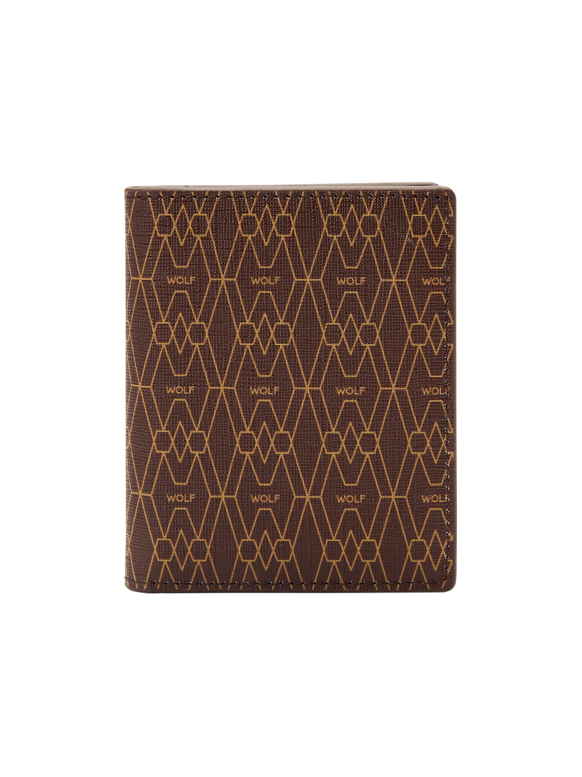 Wolf Signature ID Card Case - Orange