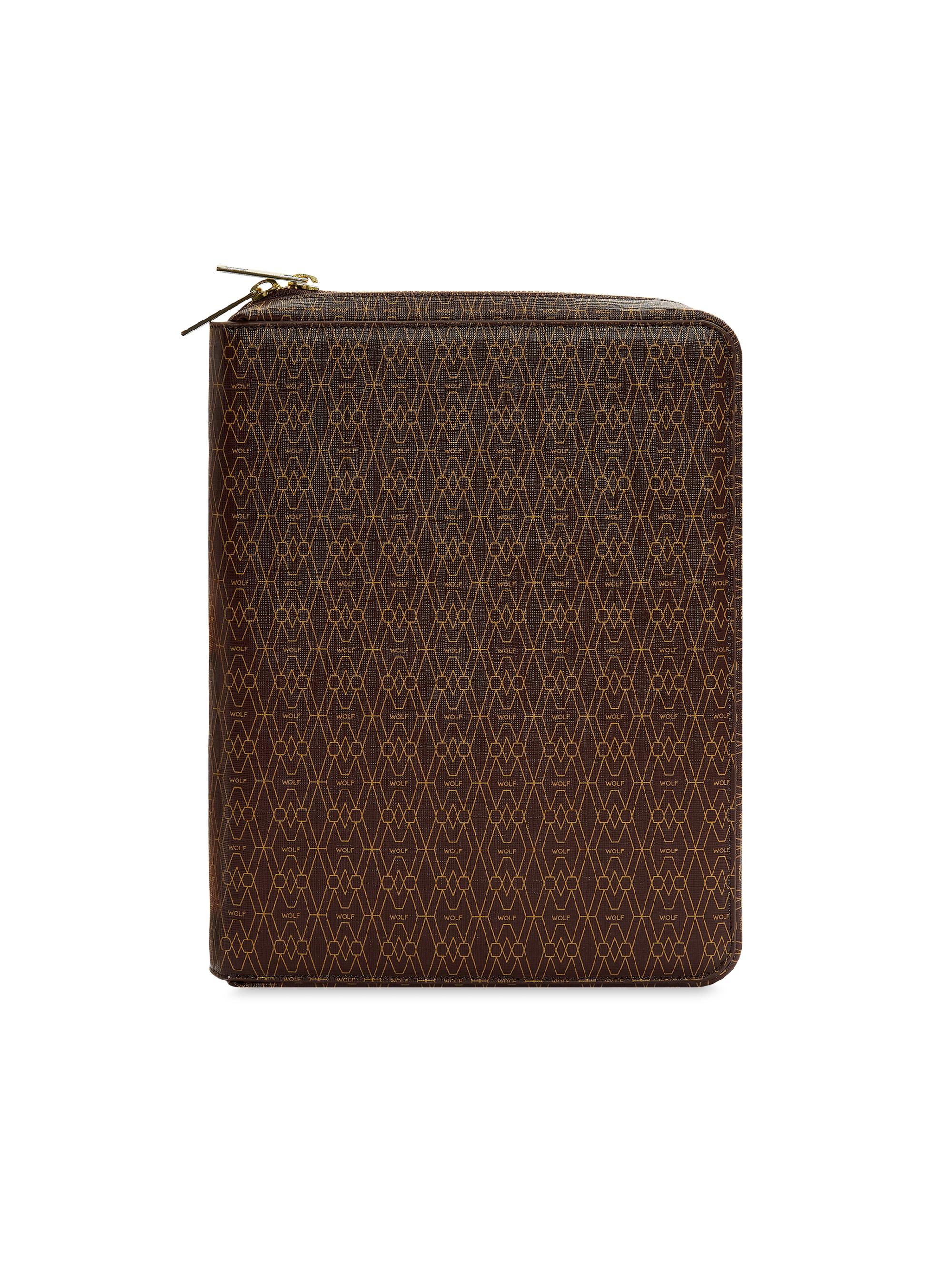 Wolf Signature iPad Tech Case - Brown
