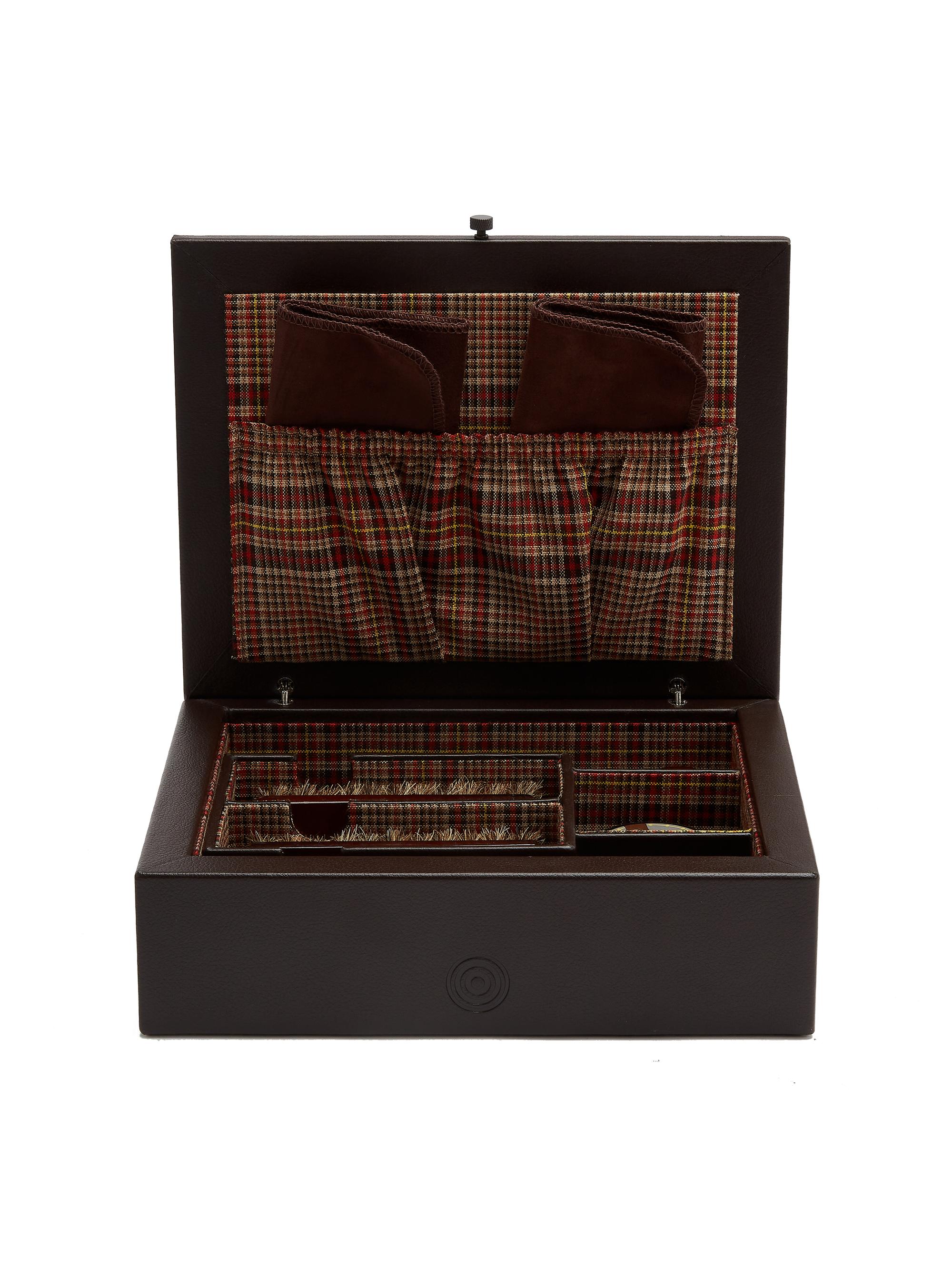 Wolf WM Brown x Wolf Shoe Shine Case | Saks Fifth Avenue