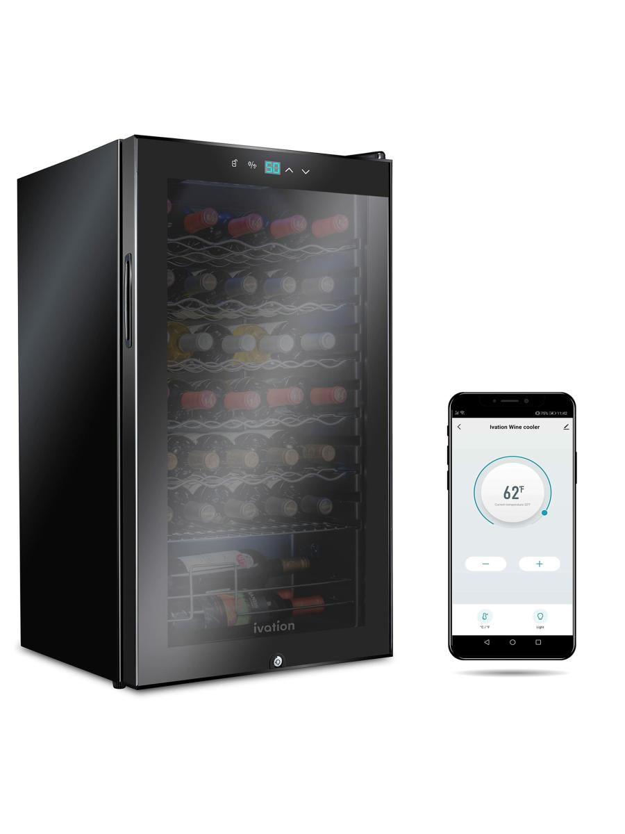 Ivation Freestanding Wine Fridge