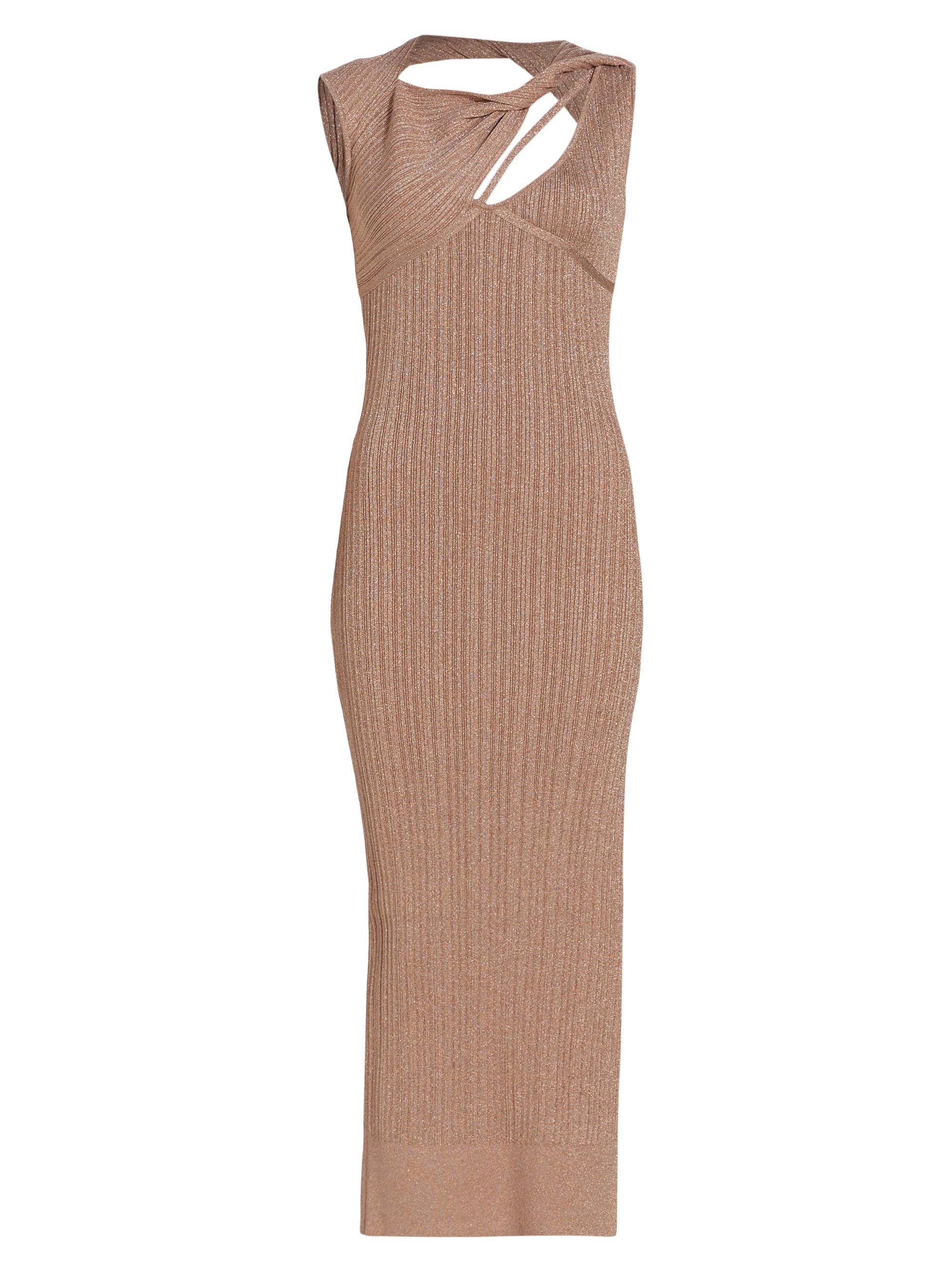 Lacie Sequined Column Gown