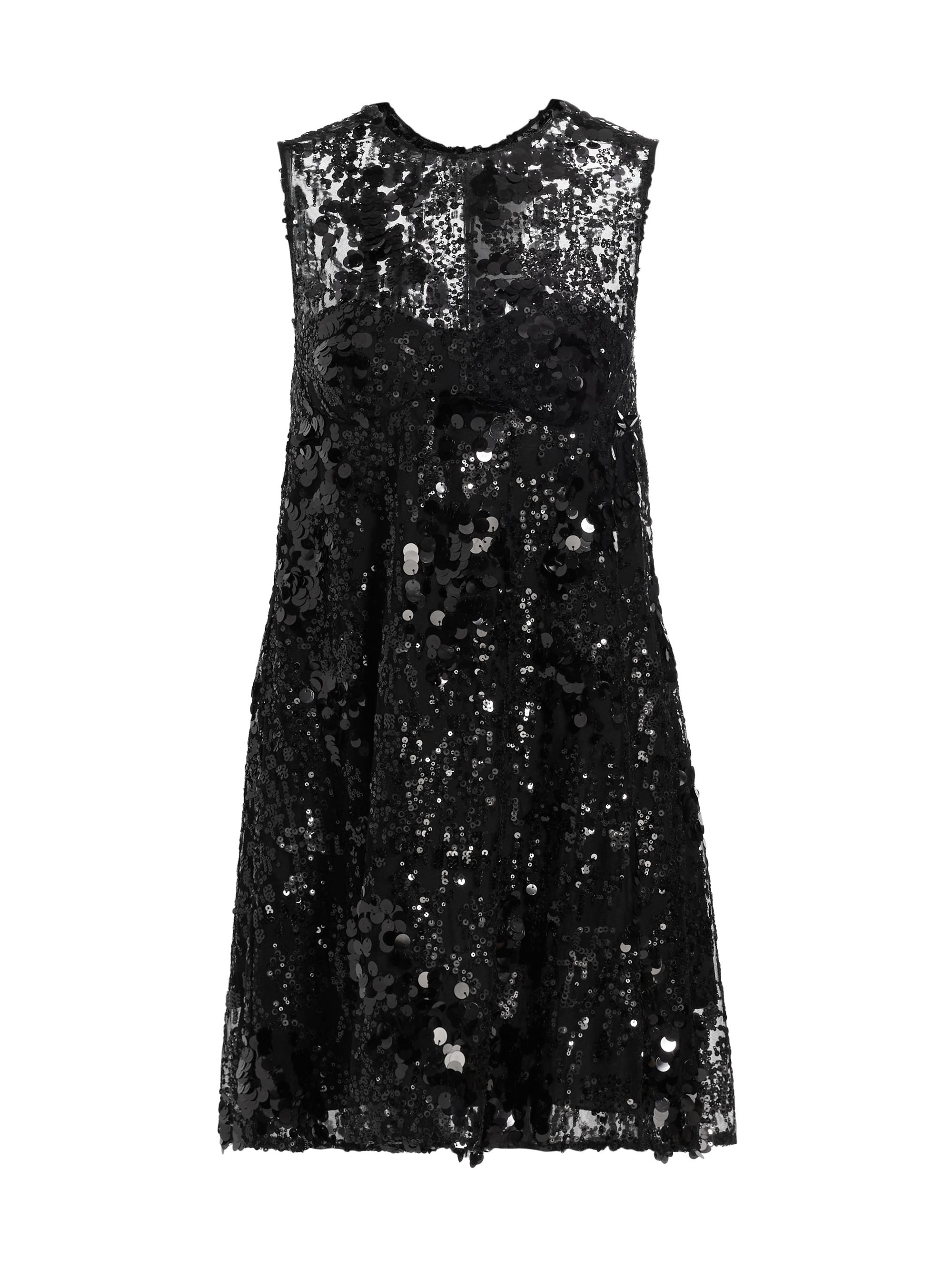 Aknvas Women's Madelyn Sequin Minidress - Black