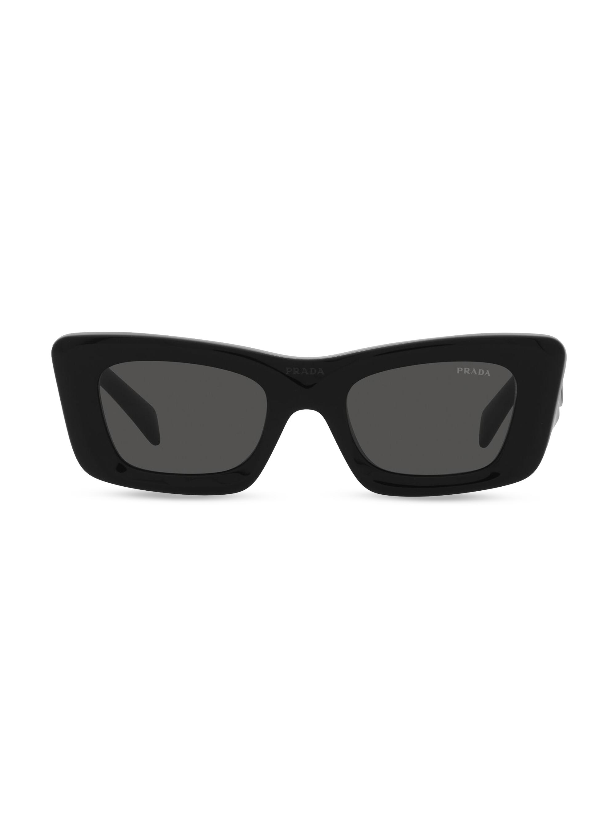 Prada 50MM Rectangular Sunglasses | Saks Fifth Avenue