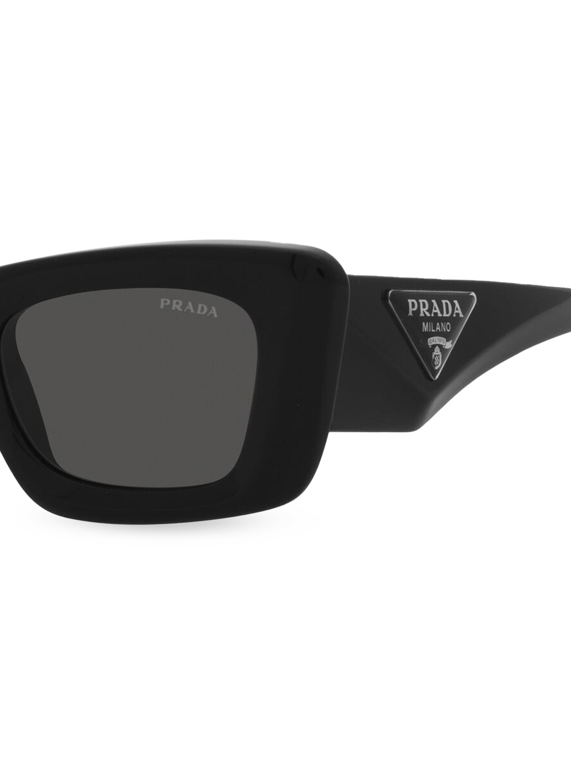 小物 PRADA 09R 08OS Ractangle Sunglasses 小物 PRADA 09R 08OS Ractangle Sunglasses Prada PR 09ZS