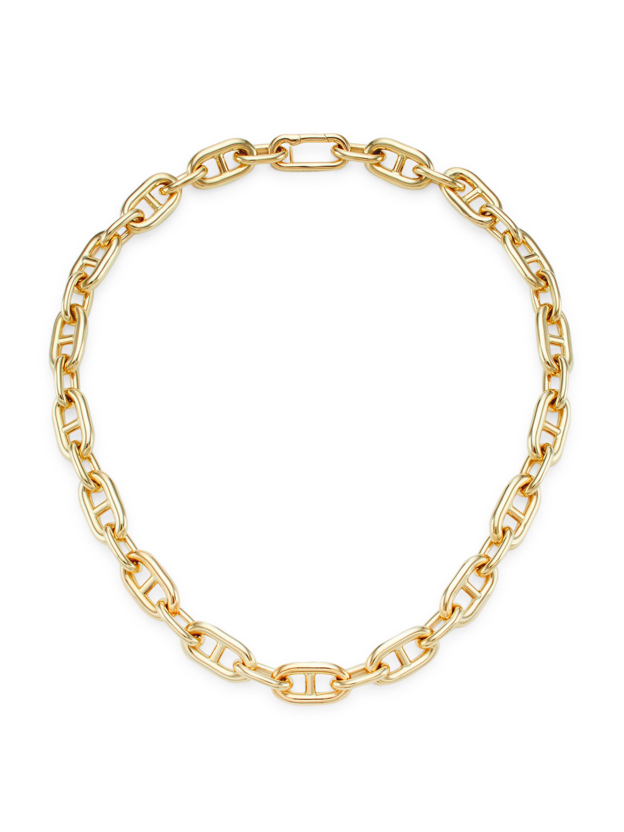 Saks Fifth Avenue Collection Women's 14K Yellow Gold Mariner-Chain Necklace - Yellow Gold