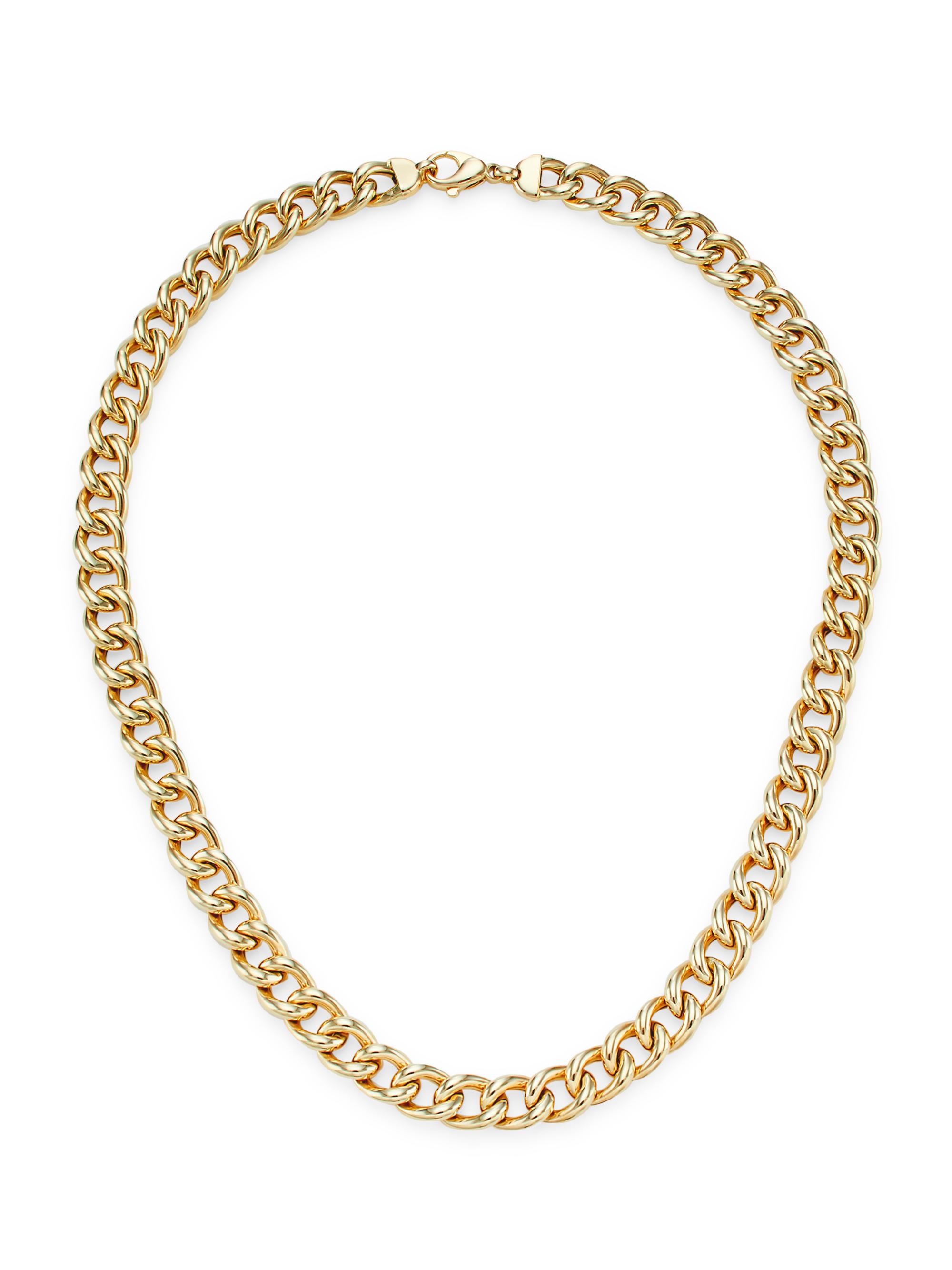 Saks Fifth Avenue Collection Women's 14K Yellow Gold Curb-Chain Necklace