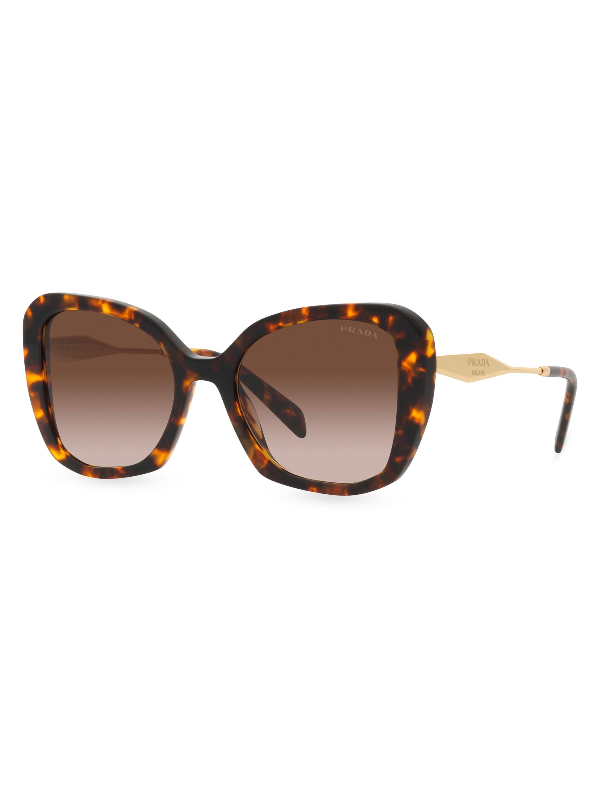 Prada 53MM Butterfly Sunglasses | Saks Fifth Avenue display picture 2