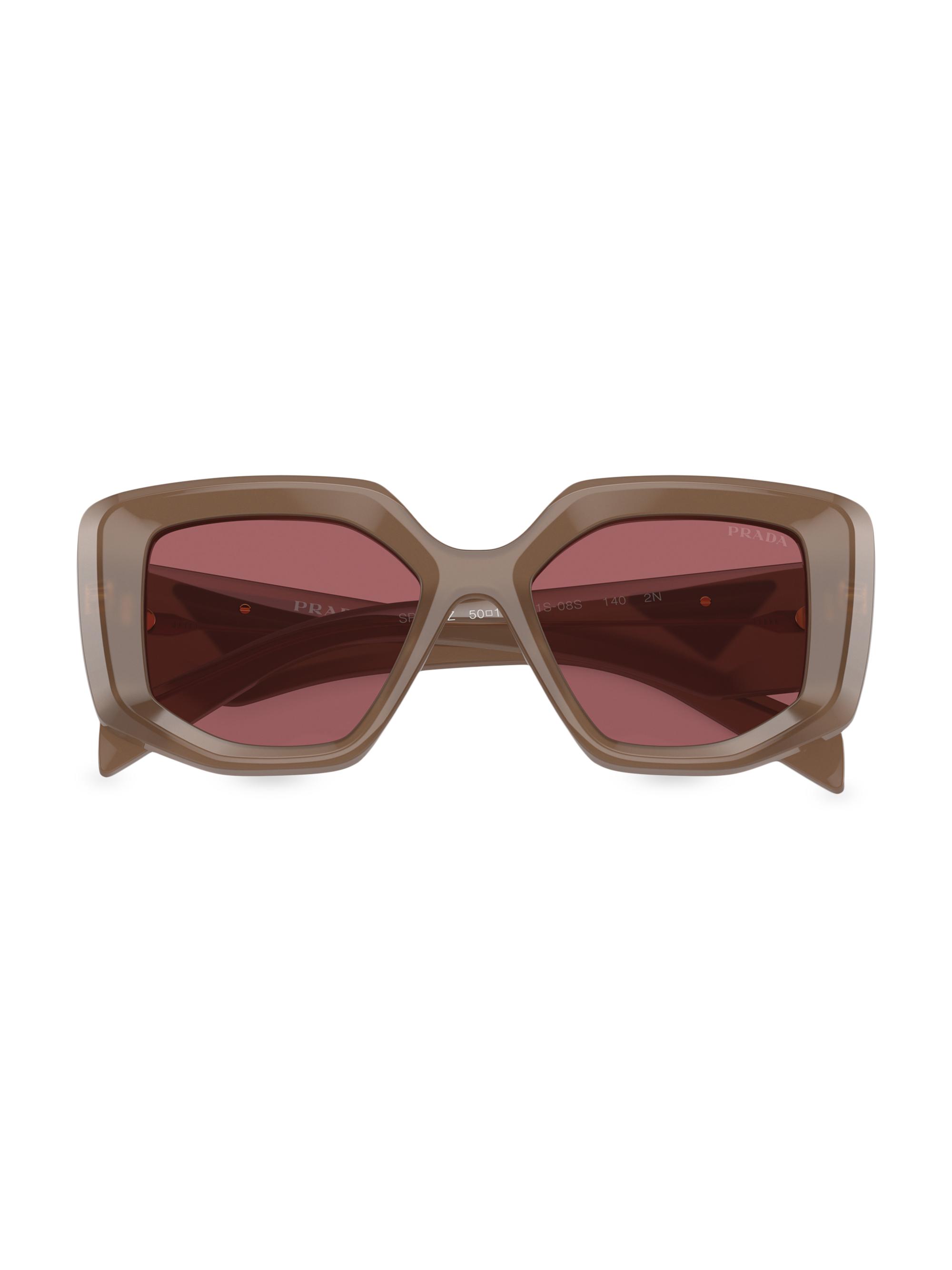 Prada 50MM Oversized Sunglasses | Saks Fifth Avenue