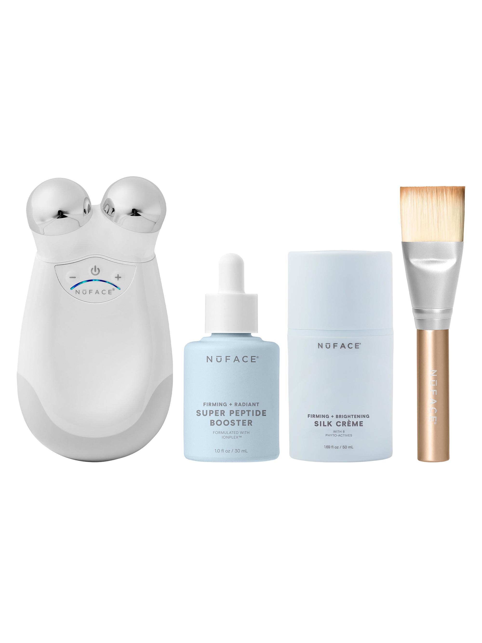 NuFace Women's Trinity Microcurrent 4-Piece Device & Skin Care Set