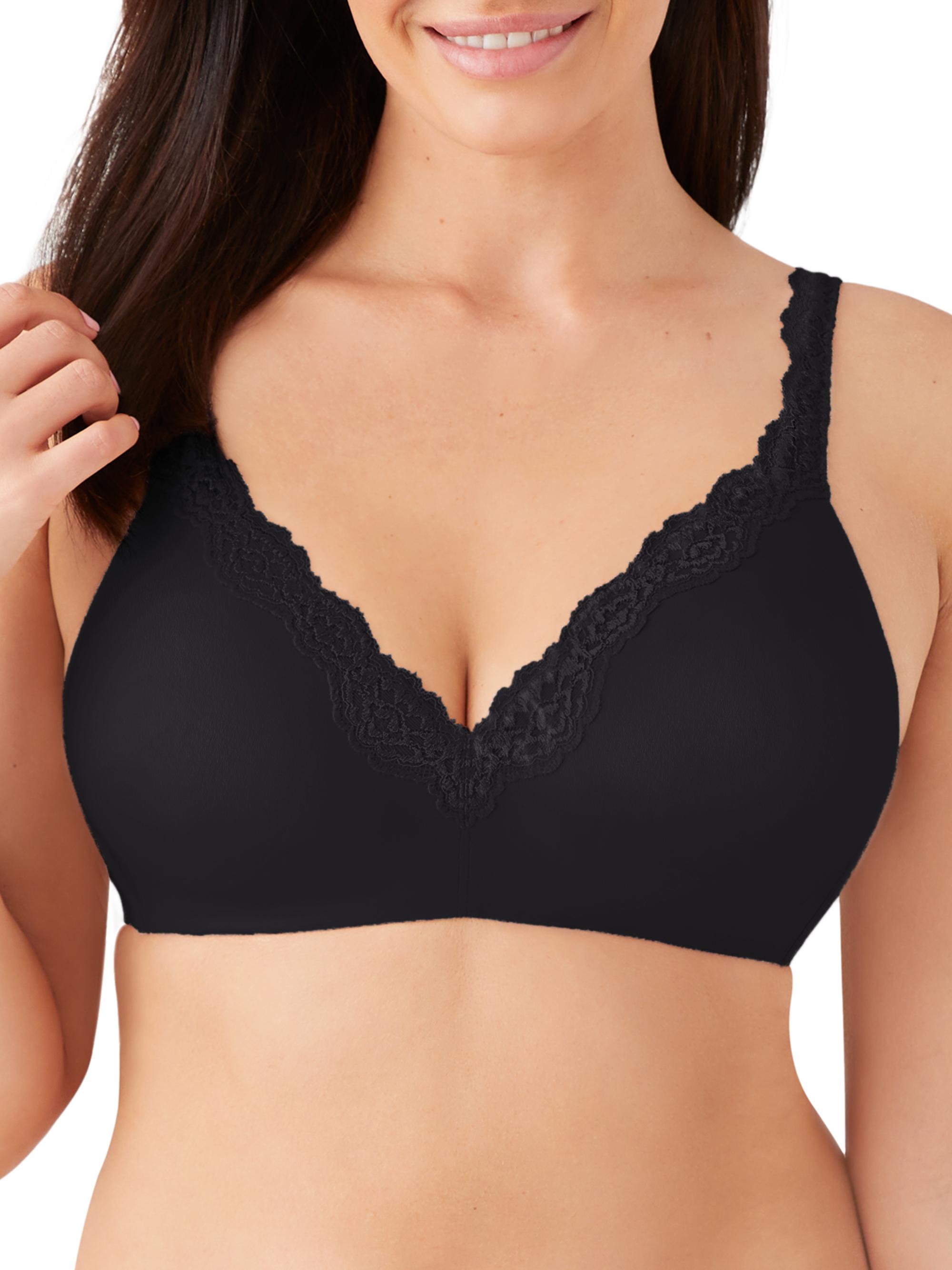Wacoal Women's Softly Styled Wirefree T-Shirt Bra - Black