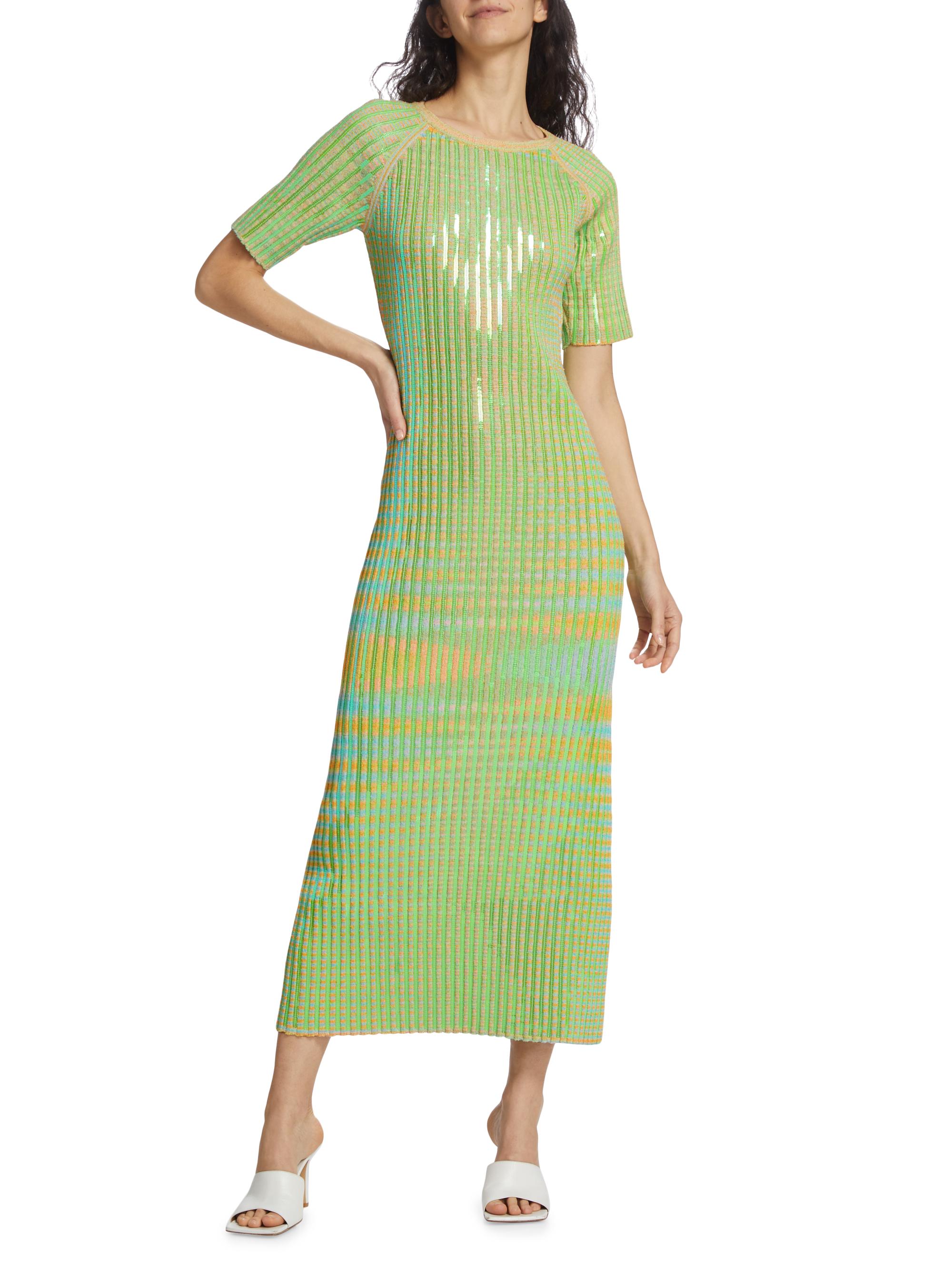 christopher john rogers sequin dress Christopher John Rogers Women's Embellished Step Hem Silk Gown - White