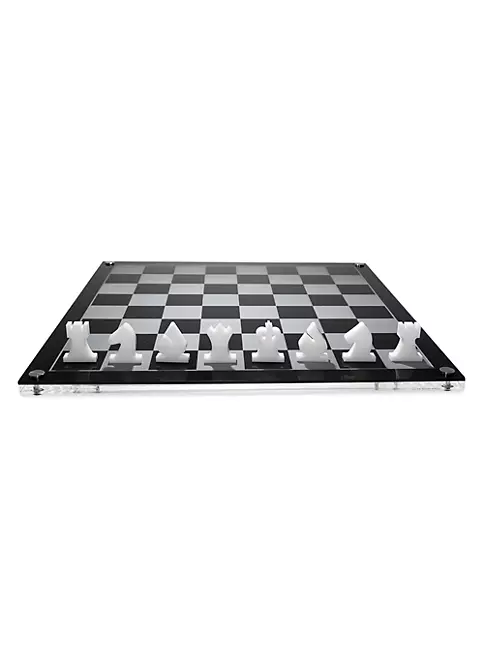 Chess Set in Black - Prada