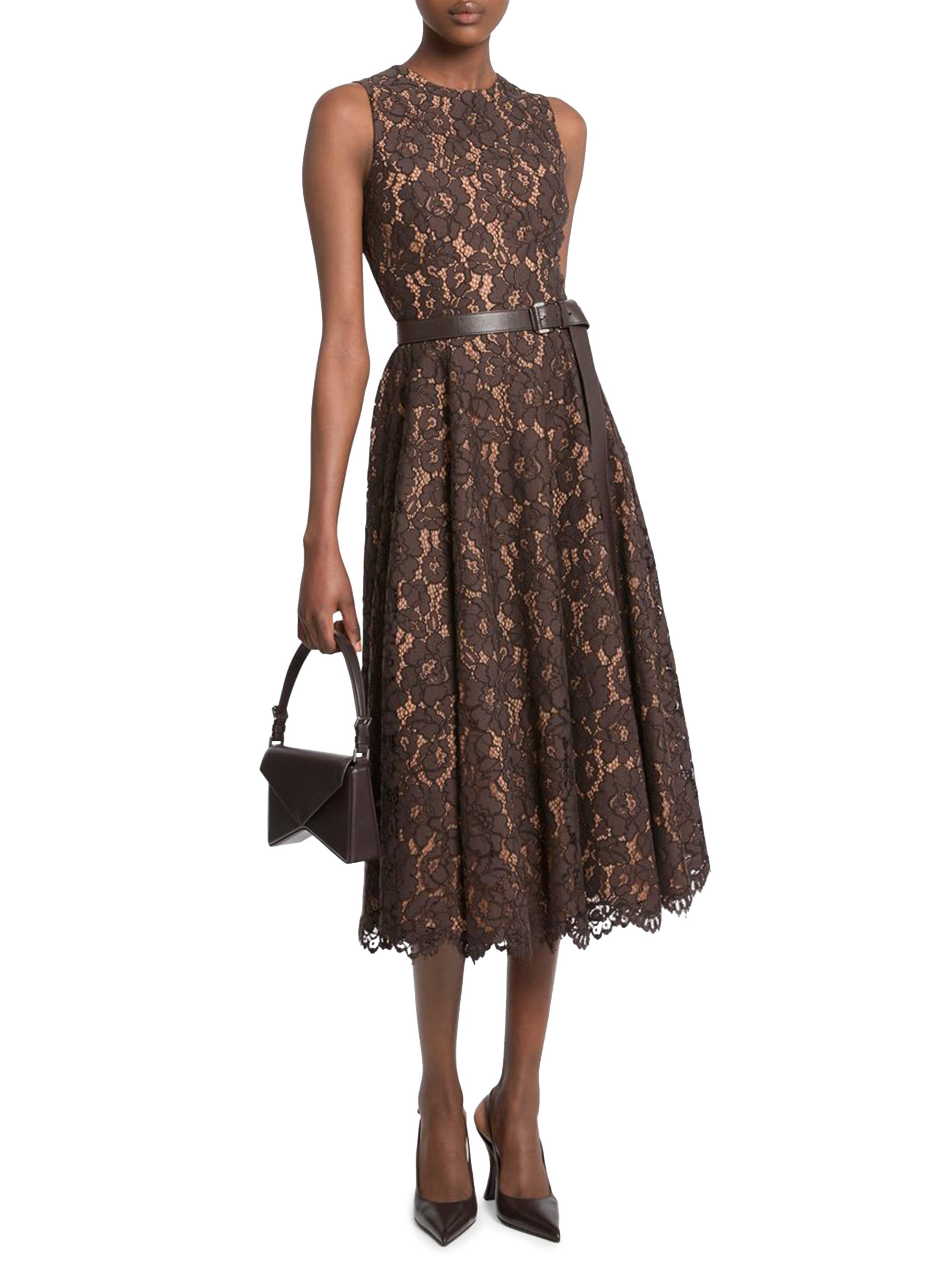 navy blue dress for baby girl Michael Kors inspired by grandmother's wedding gown for Fall-Winter  collection at NY Fashion Week main image 1