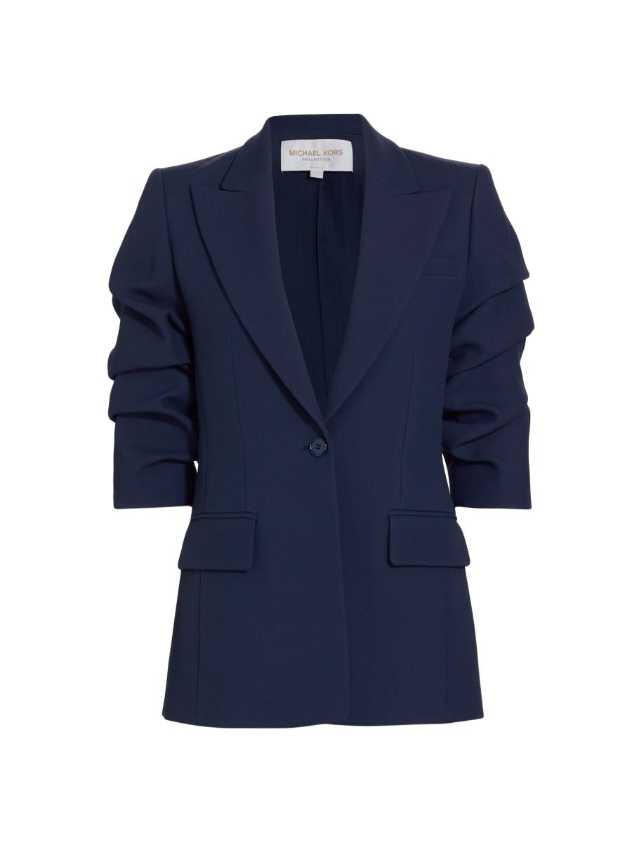 スーツ MICHAEL KORS Women Suit Jackets MF3103WENX409 Blue Michael Kors Jacket - Blue - Women | MF3103WENX409 | thebs.com
