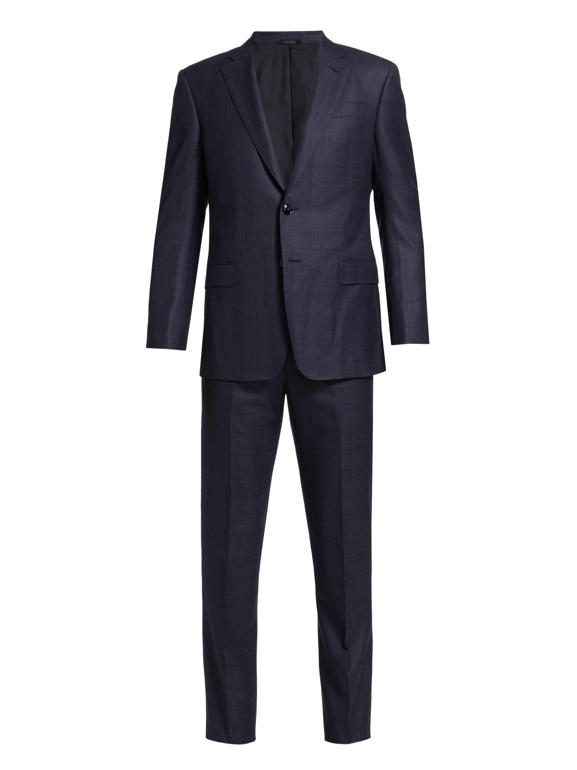 The Attico Navy Glen Blazer