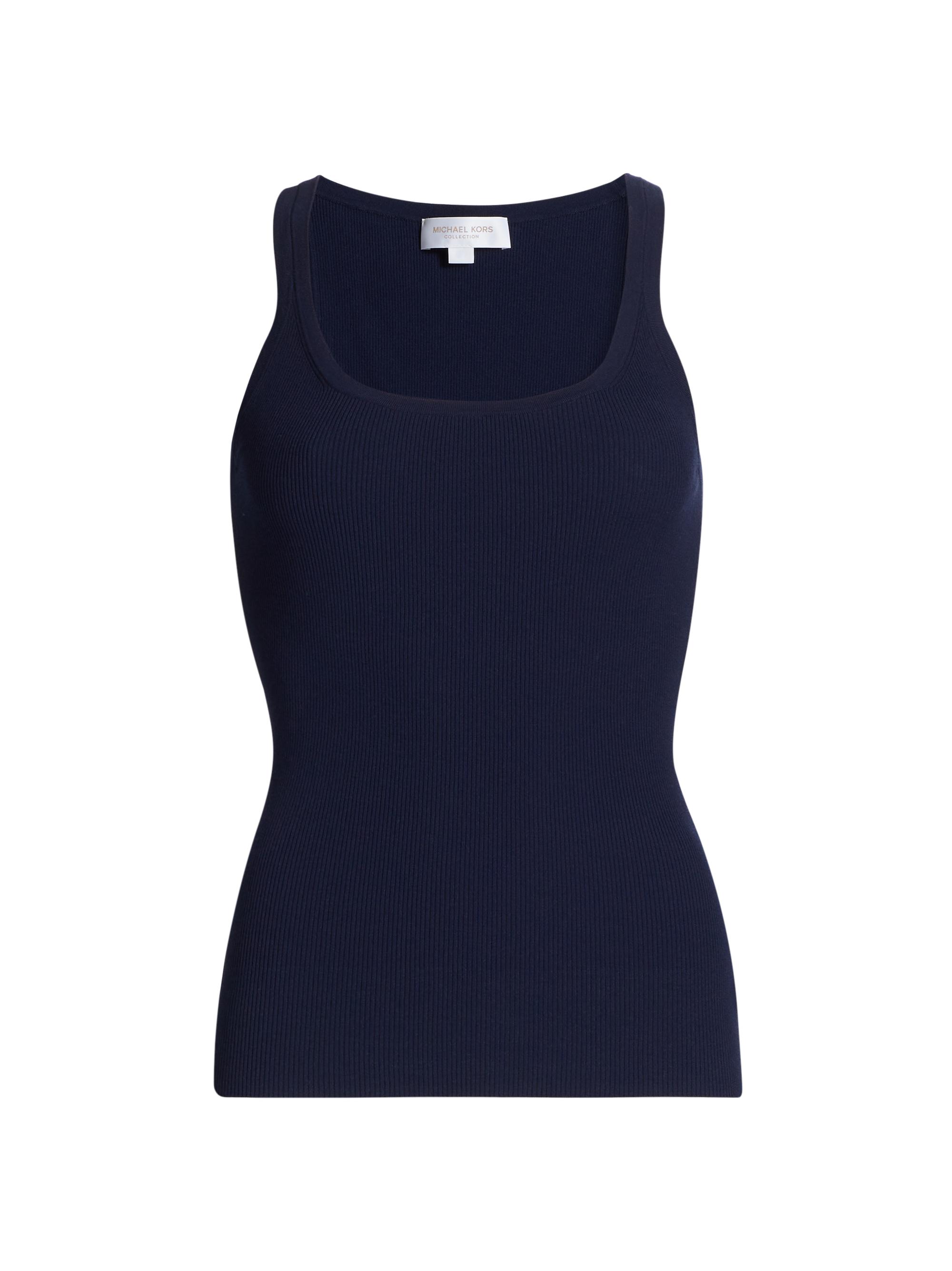 Michael Kors Collection Women's Scoopneck Tank Top - Maritime