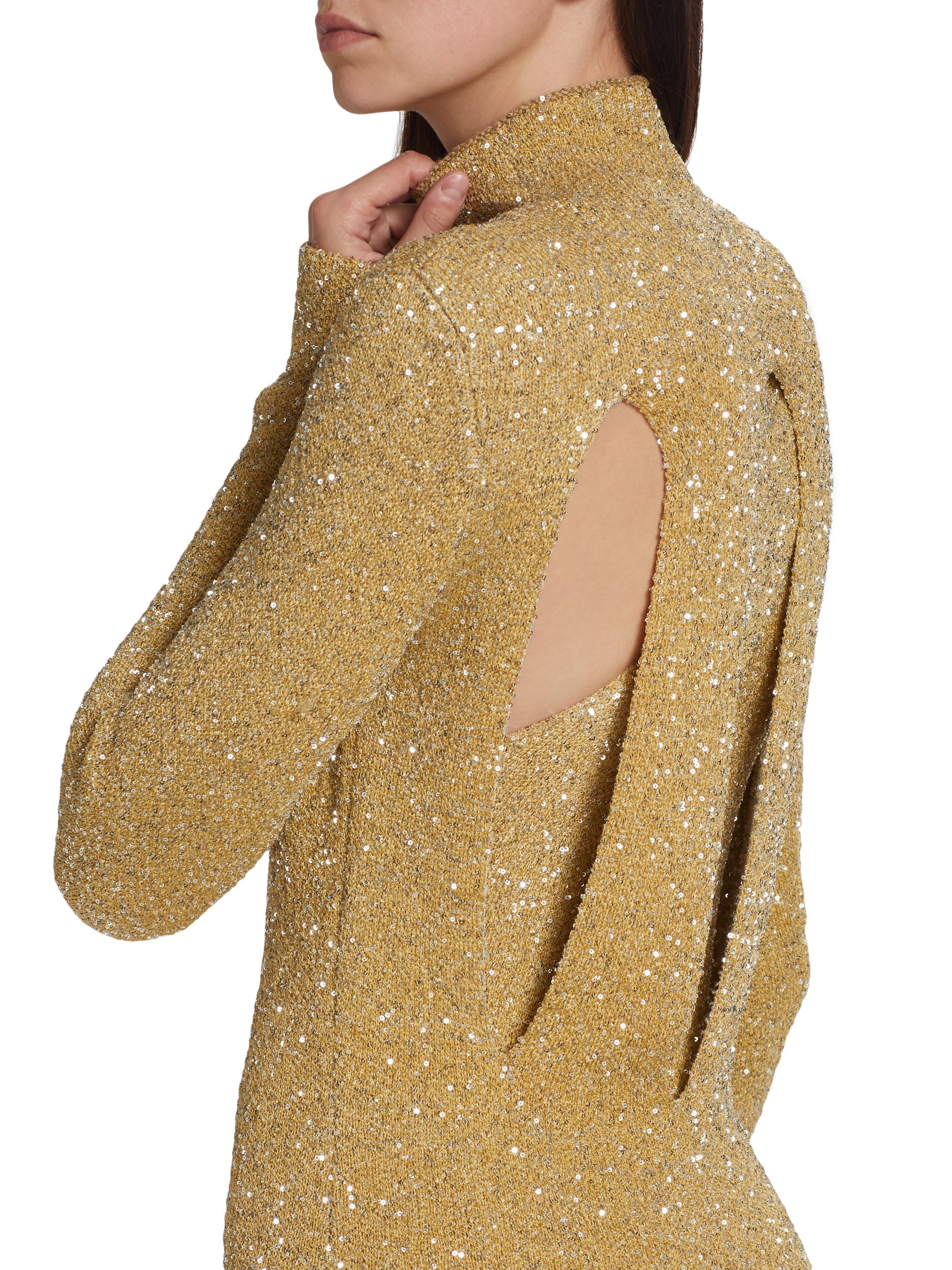 Proenza Schouler Sequin Knit Sweater | Saks Fifth Avenue