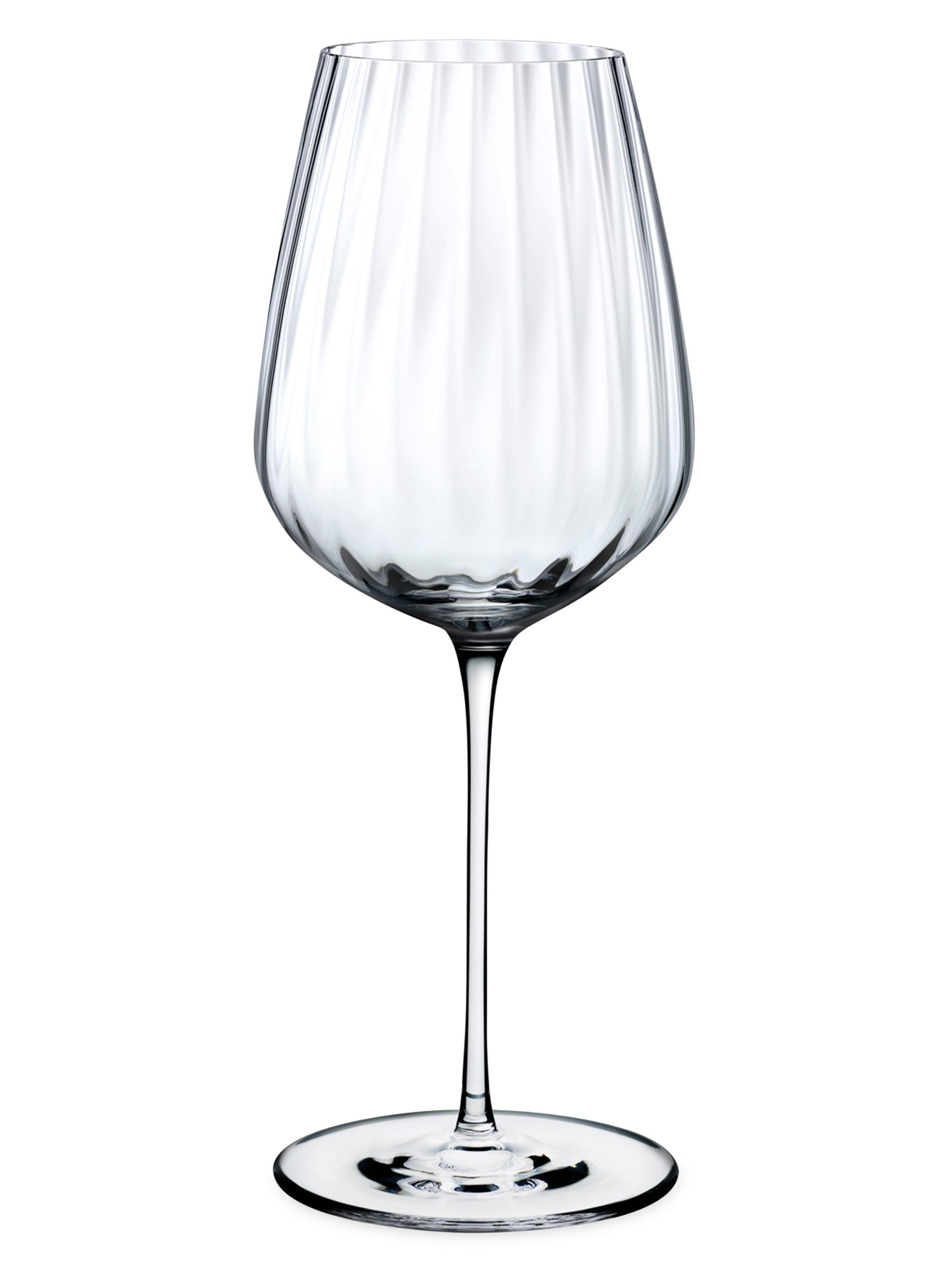 Nude Glass Round Up 2-Piece Red Wine Glass Set - Clear