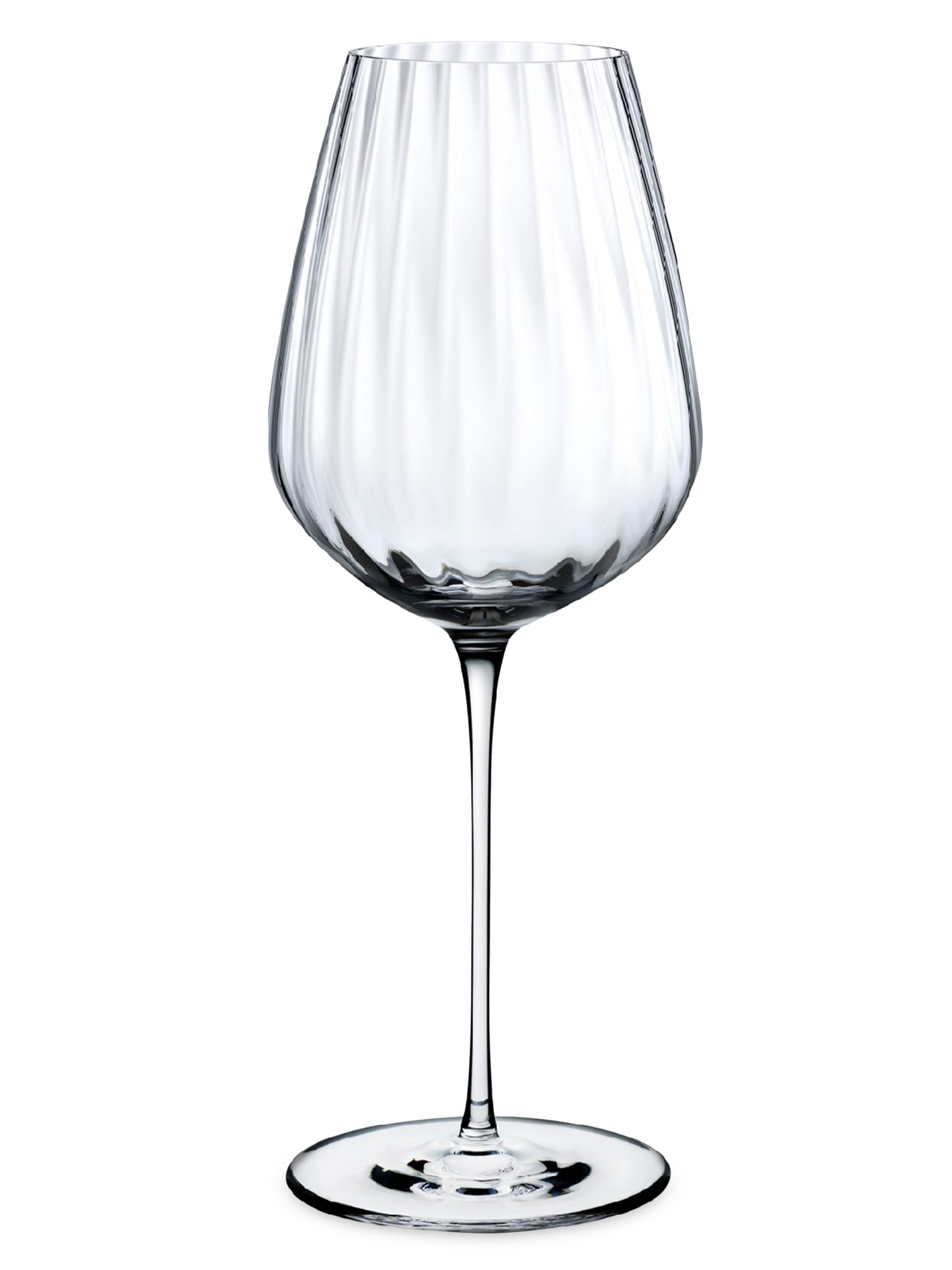 Nude Glass Round Up 2-Piece White Wine Glass Set - Clear