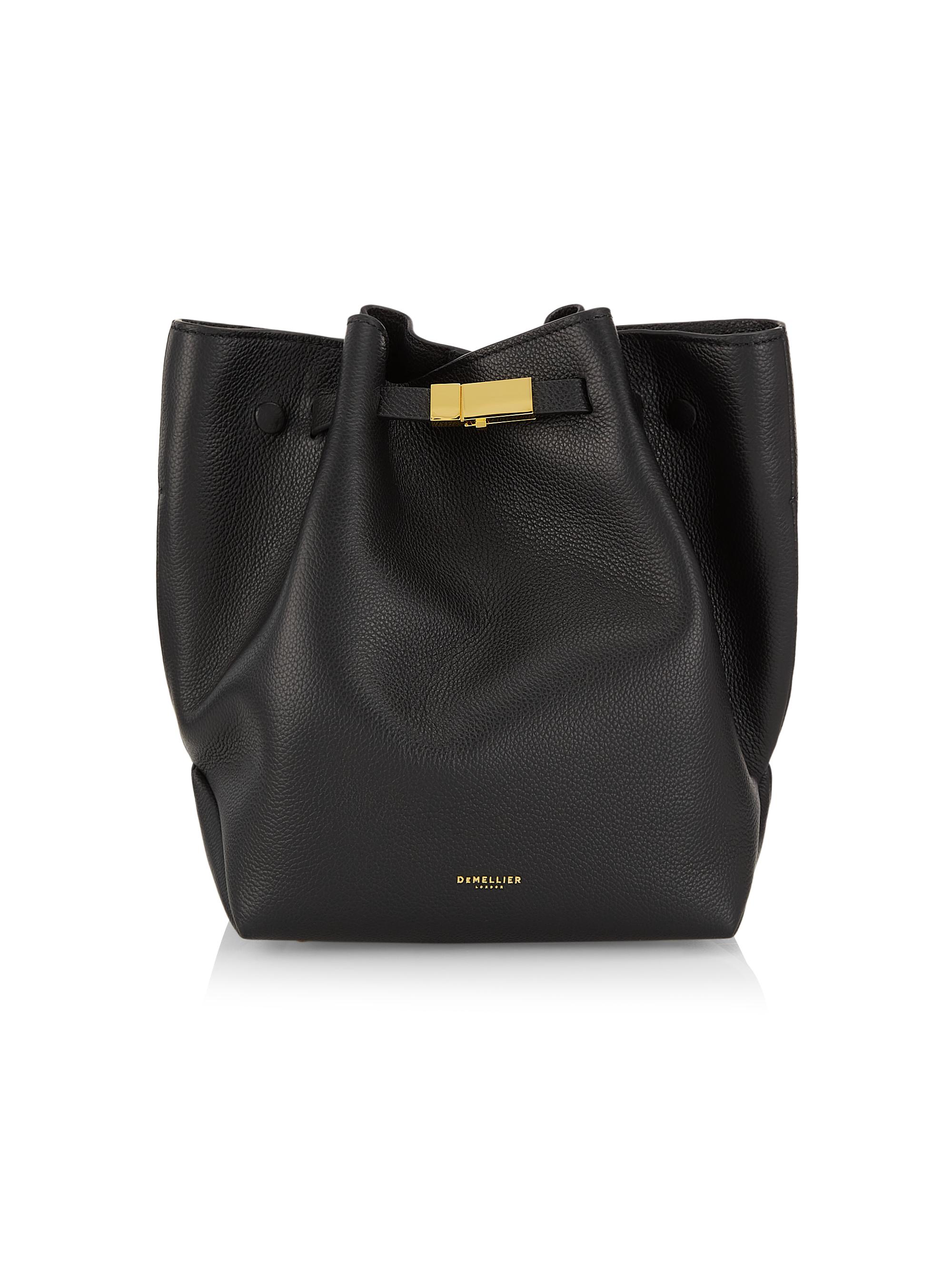 DeMellier Women's New York Leather Bucket Bag - Black - Women's Bags