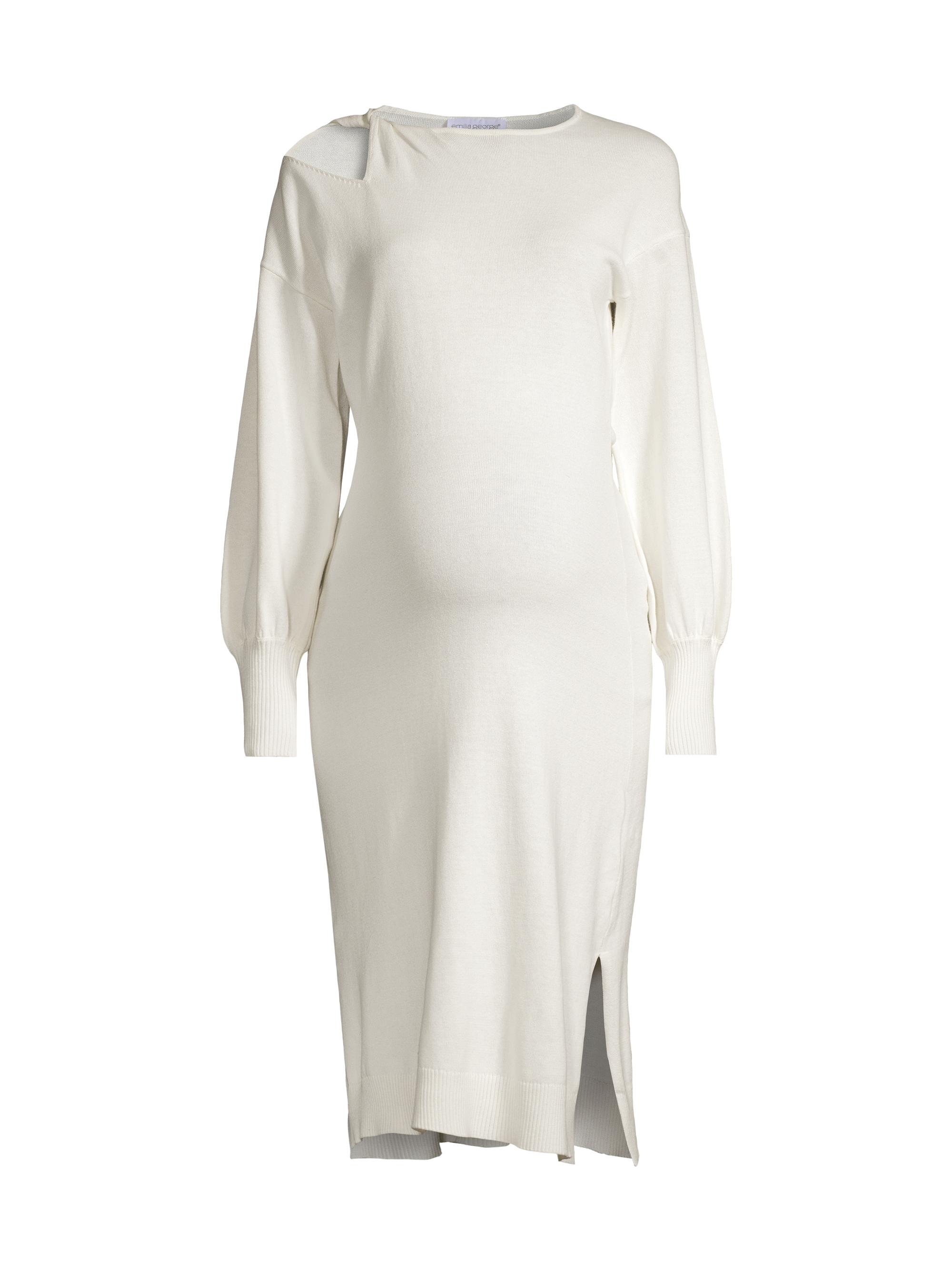 Emilia George Women's Gaia Cut-Out Midi-Dress - White