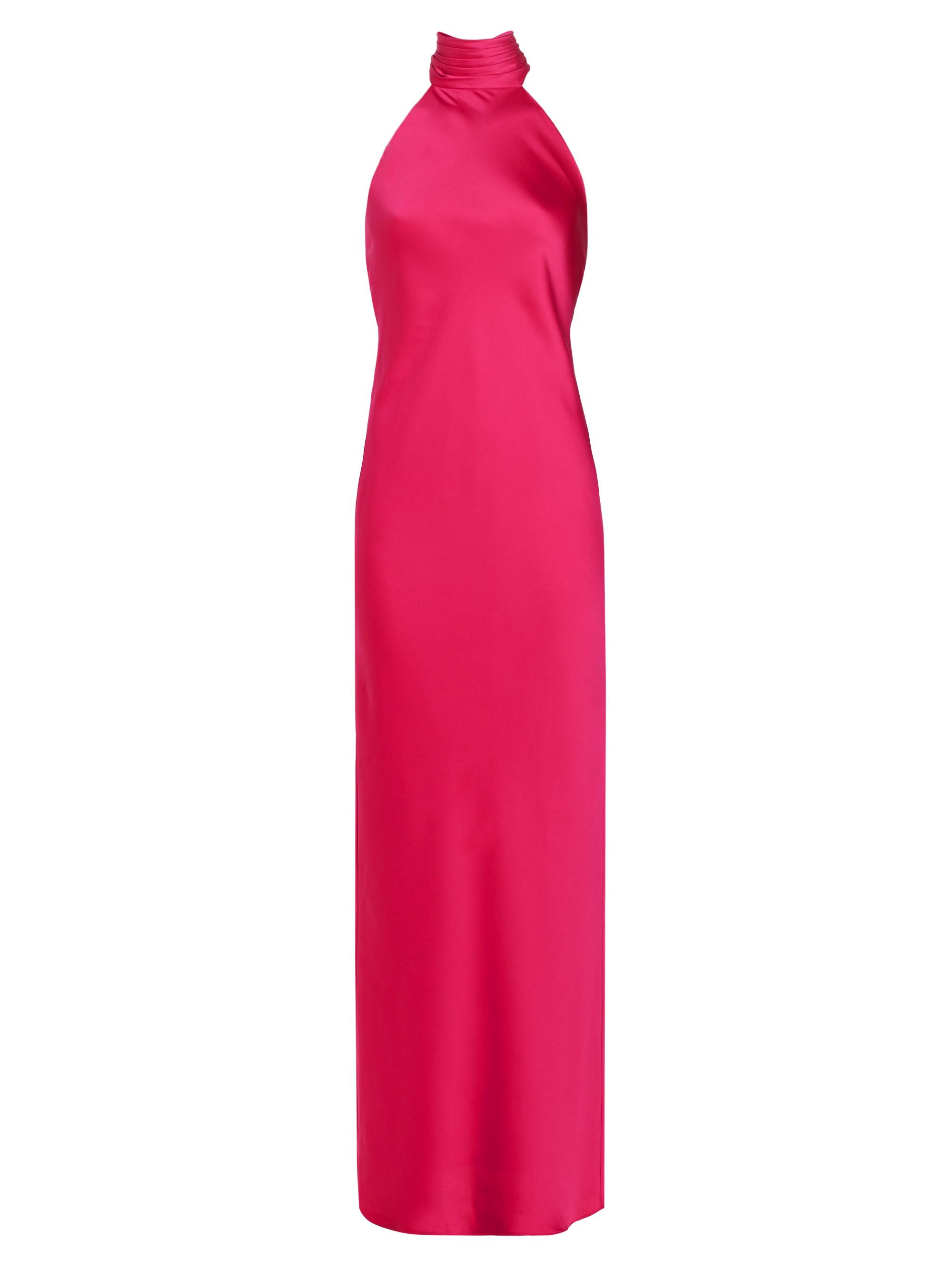 Ramy Brook Arina Halter Neck Pleated Maxi Dress | Saks Fifth Avenue