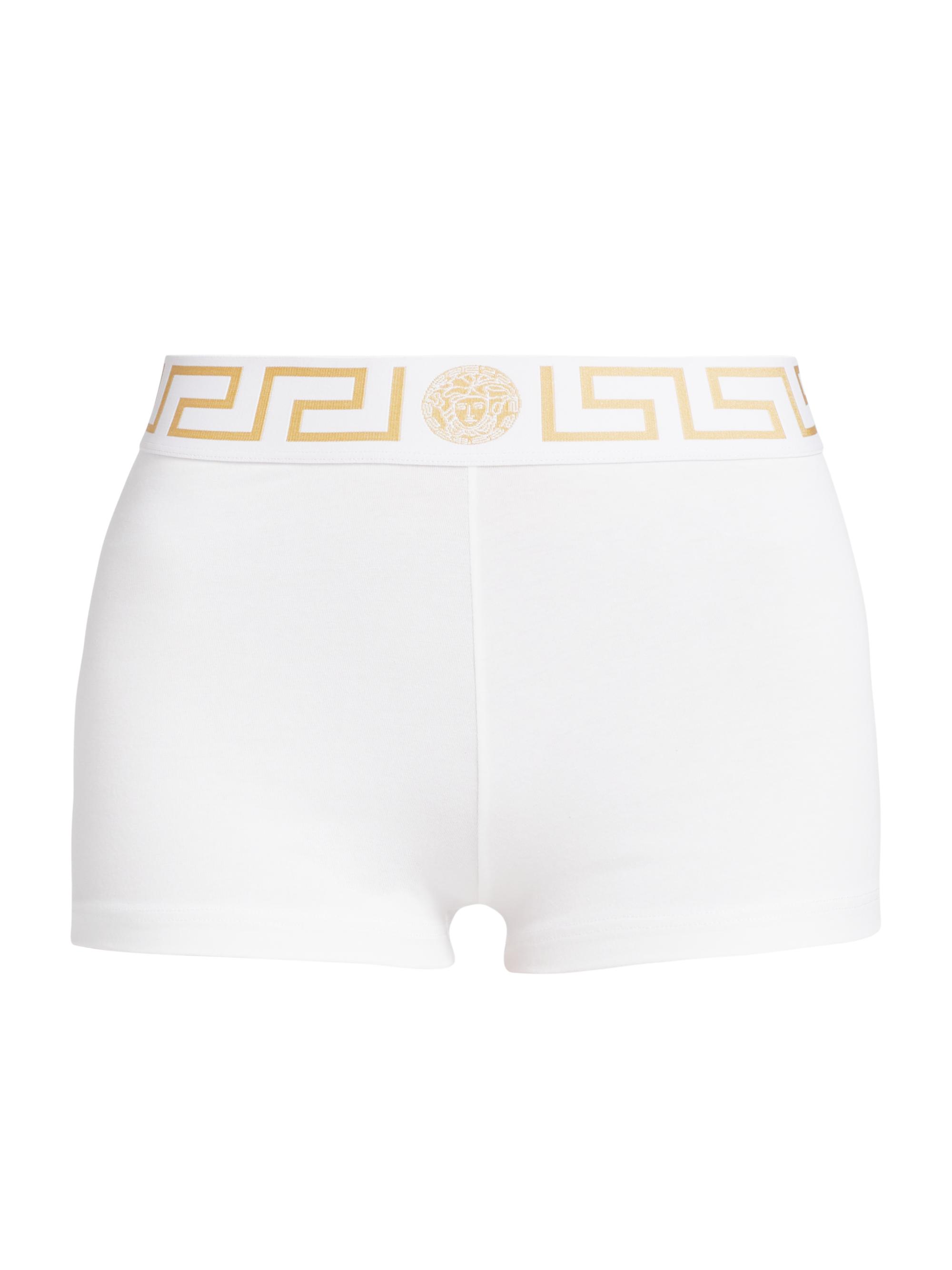 VERSACE Greca Drawstring Short in Pink