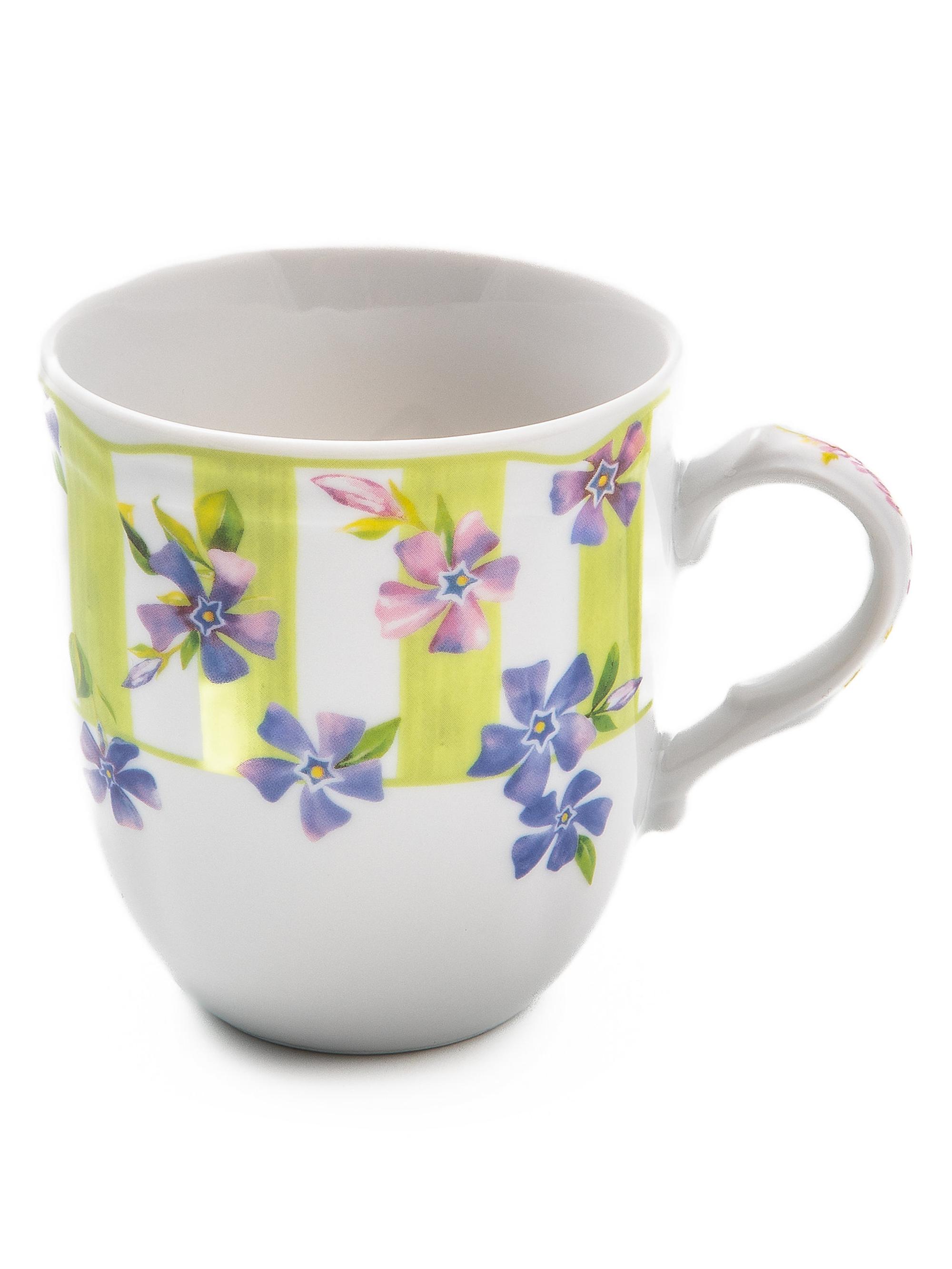 MacKenzie-Childs Wildflowers Porcelain Mug