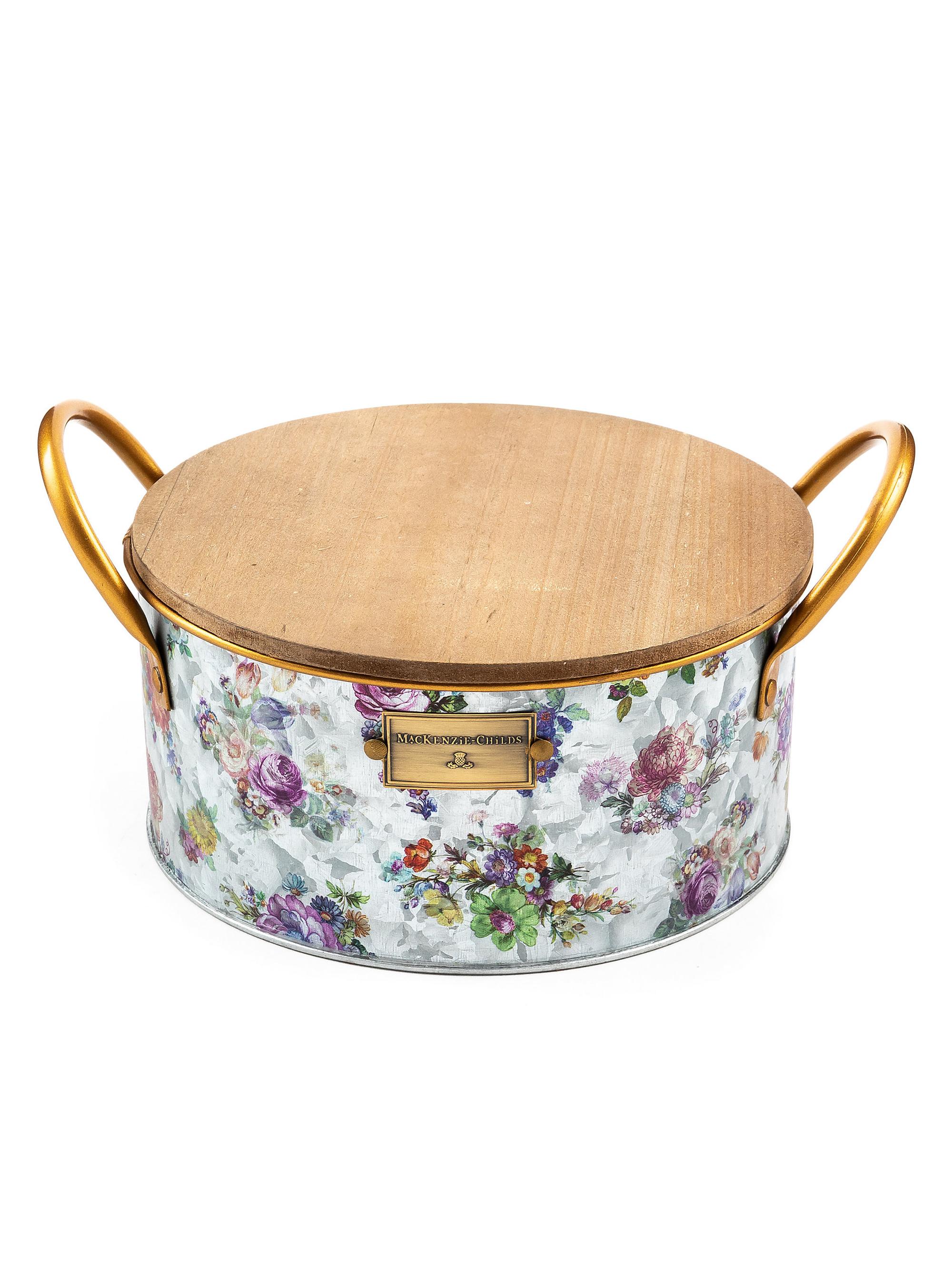 MacKenzie-Childs Flower Market Large Citronella Candle