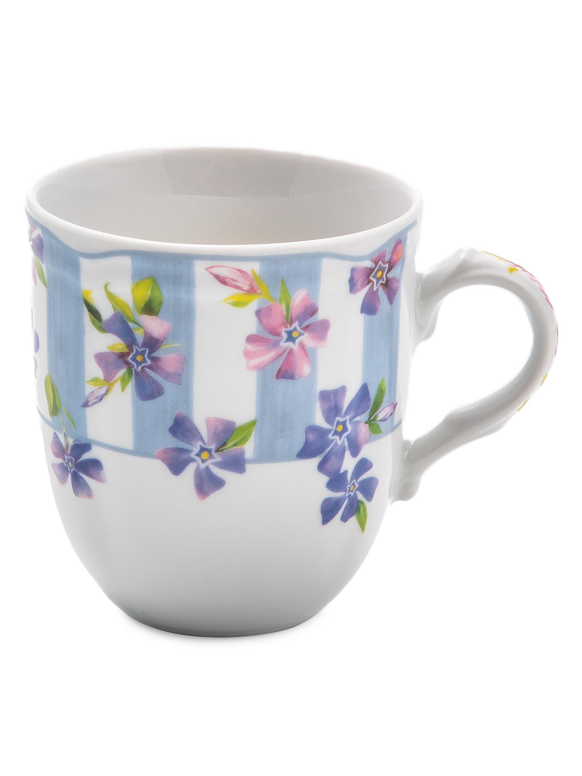 MacKenzie-Childs Wildflowers Porcelain Mug
