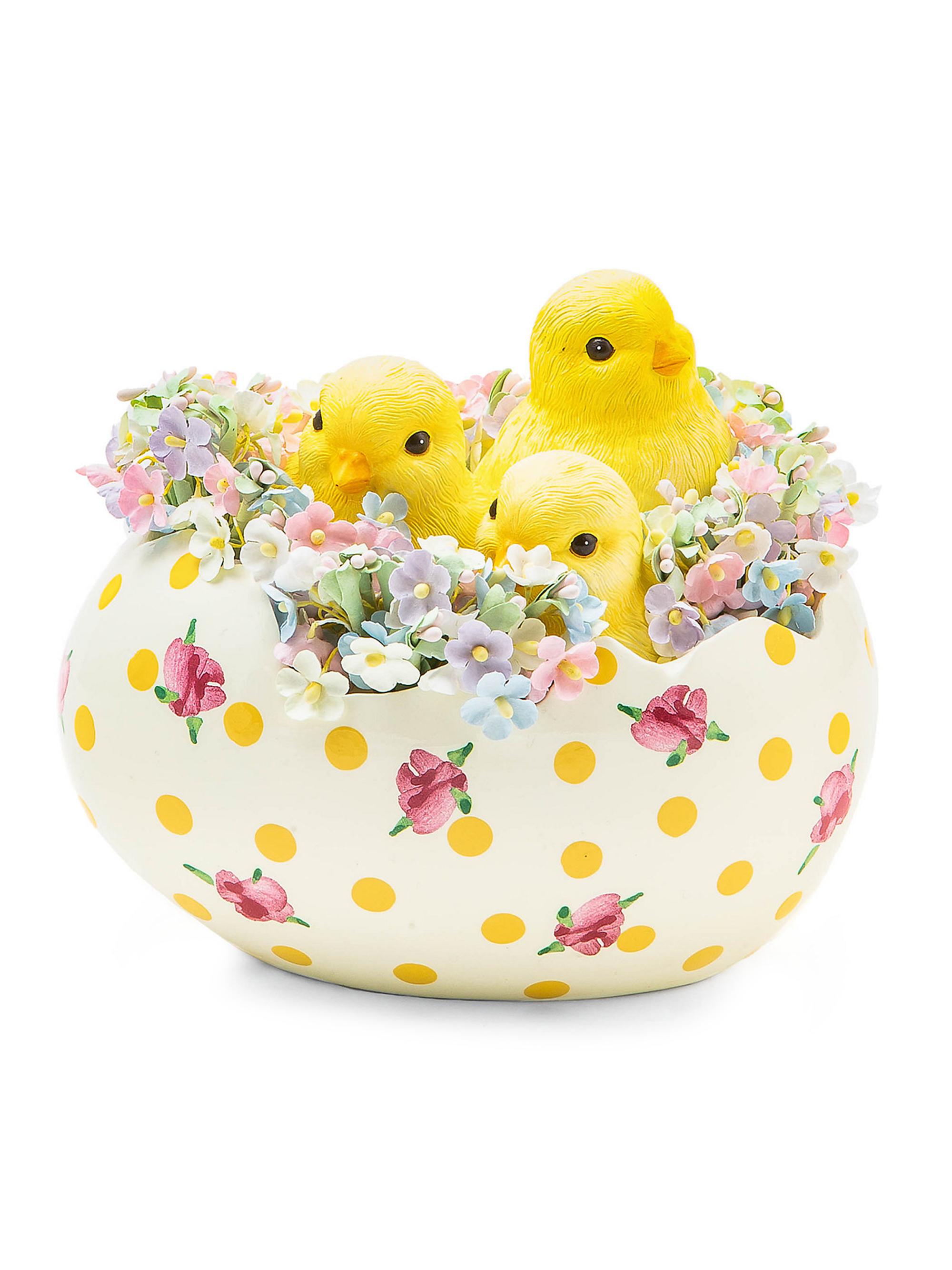 MacKenzie-Childs Rose Garden Peekaboo Egg