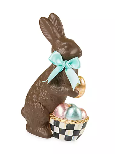 Chocolate Bunny Figurine- Small