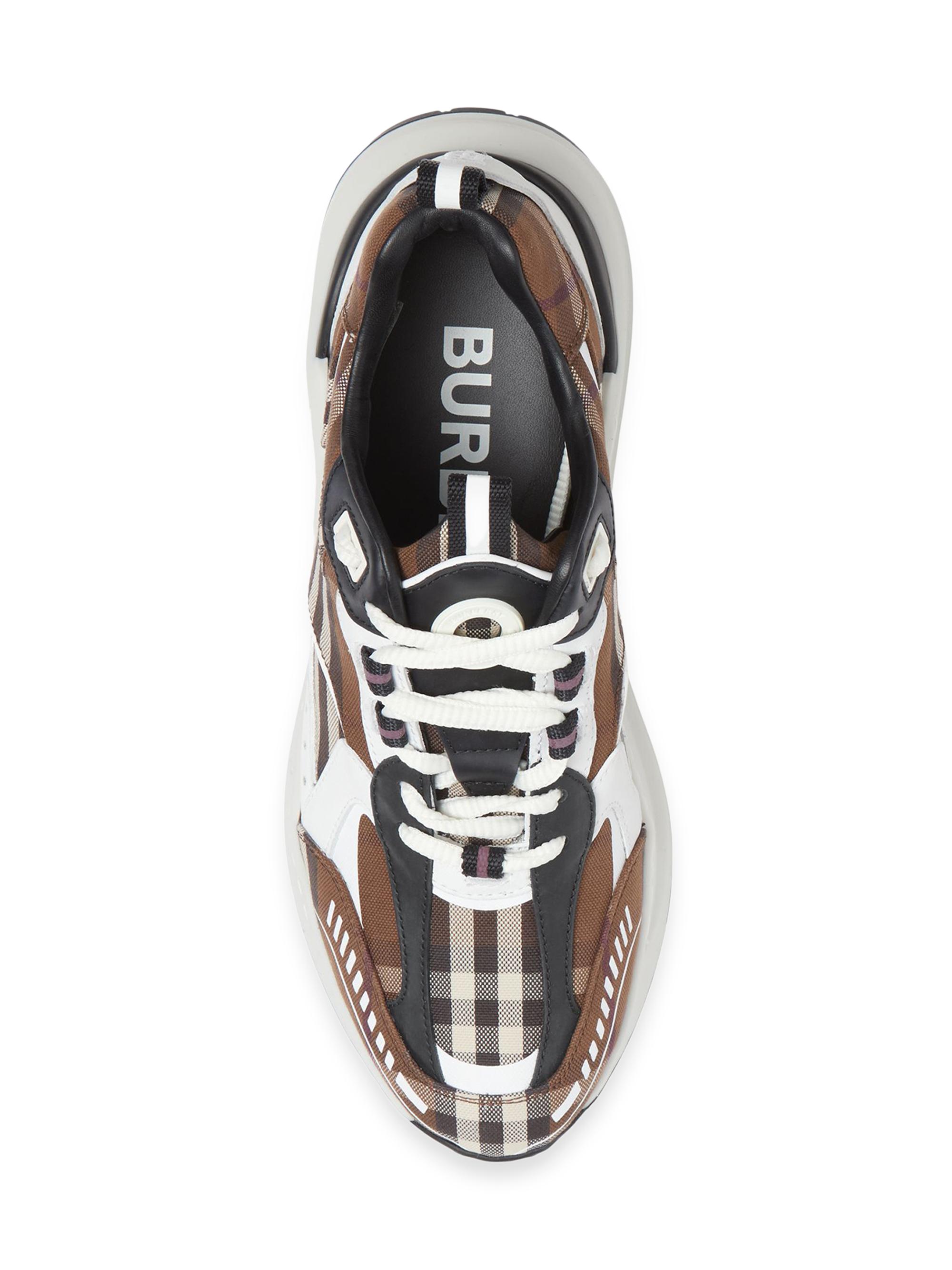 Burberry Sean Signature Plaid Sneakers | Saks Fifth Avenue