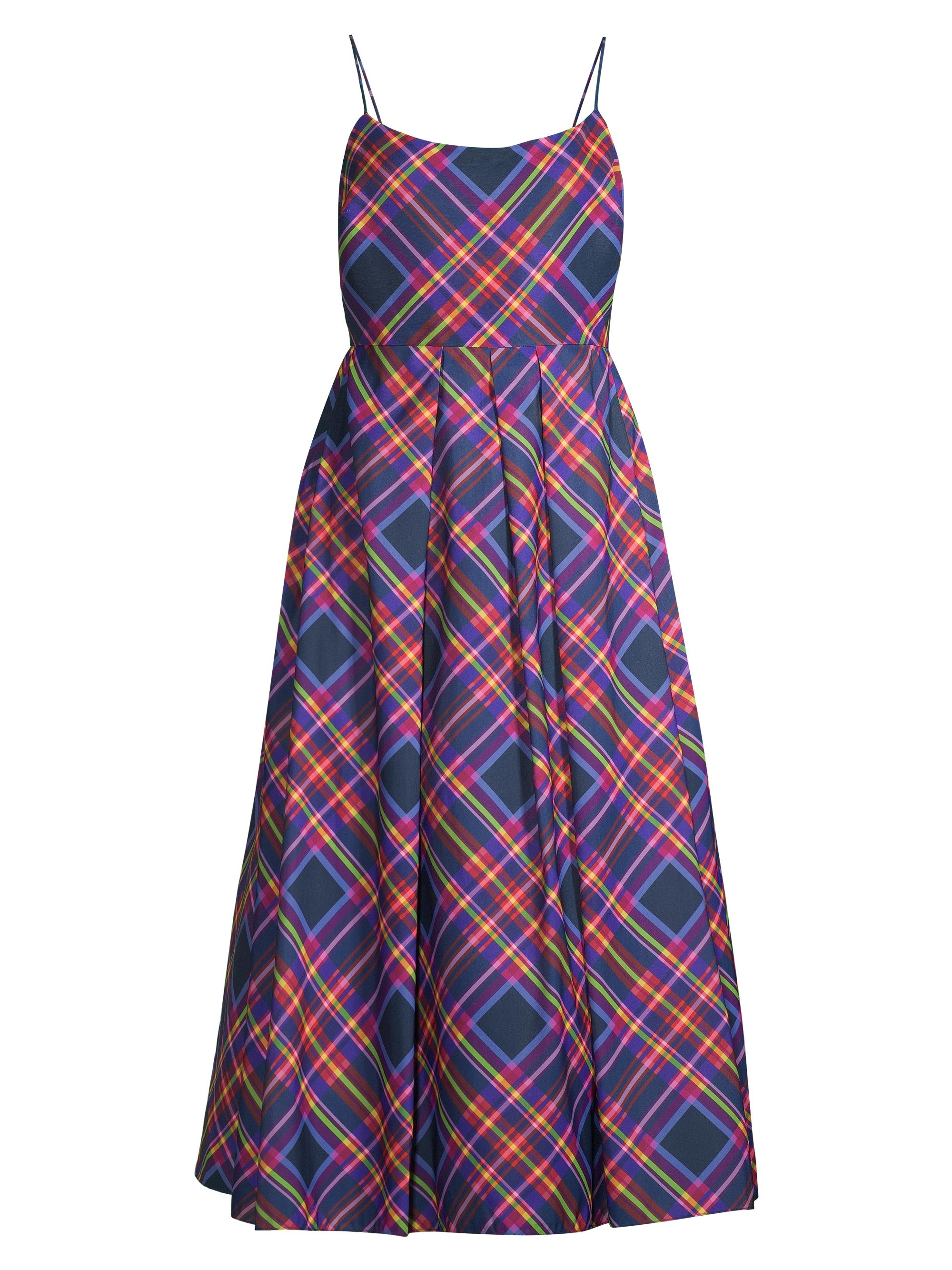 Sachin & Babi Women's Audra Plaid Midi-Dress - Party Plaid