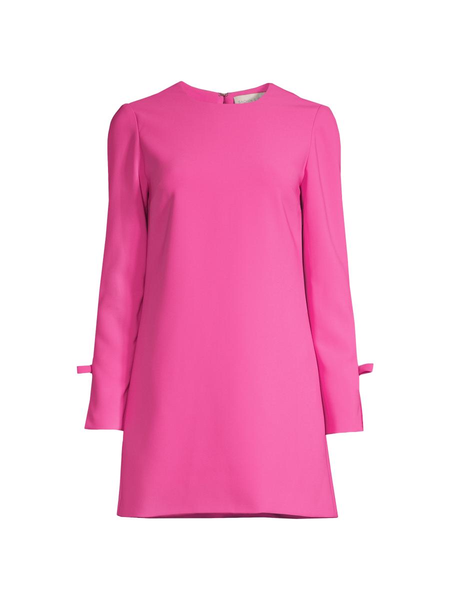SACHIN BABI Lily Long-Sleeve Shift Dress | Saks Fifth Avenue