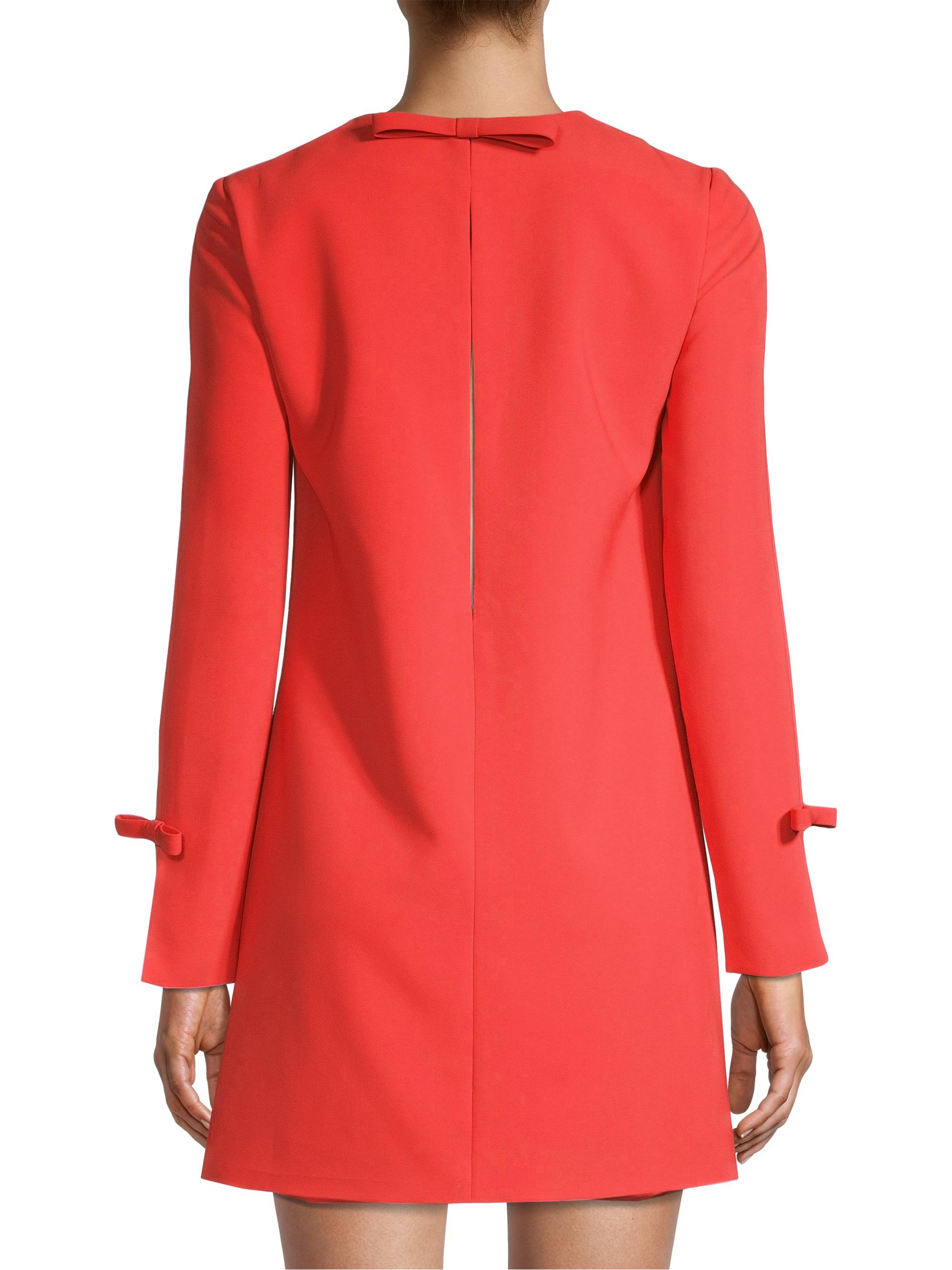 sachin & babi lily long sleeve shift dress SACHIN BABI Women's Lily Long-Sleeve Shift Dress - Chili Red