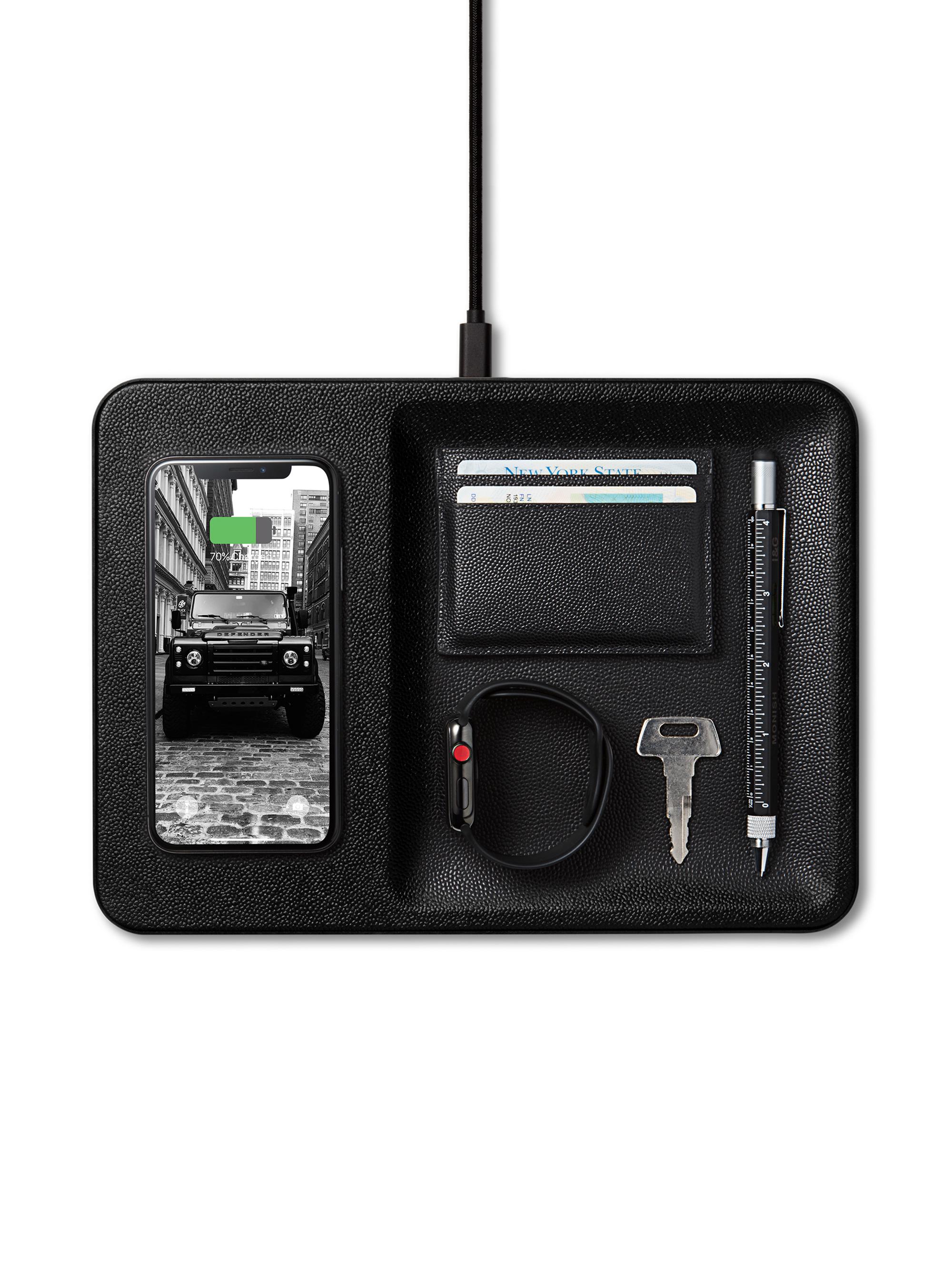 Courant CATCH:3 Classics Wireless Charging Tray | Saks Fifth Avenue