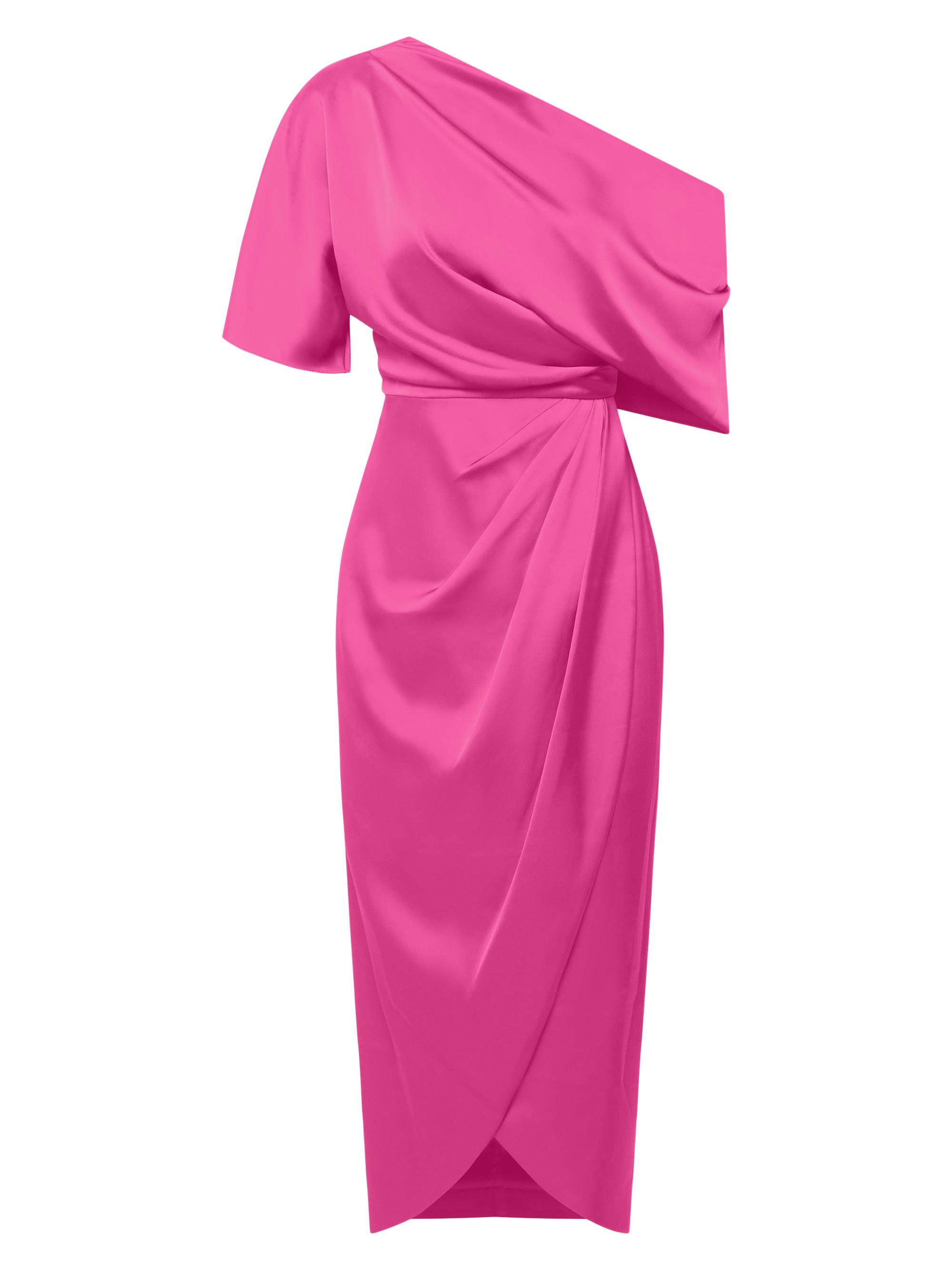 Theia Gia Beaded Shawl-Embellished Dress | Saks Fifth Avenue