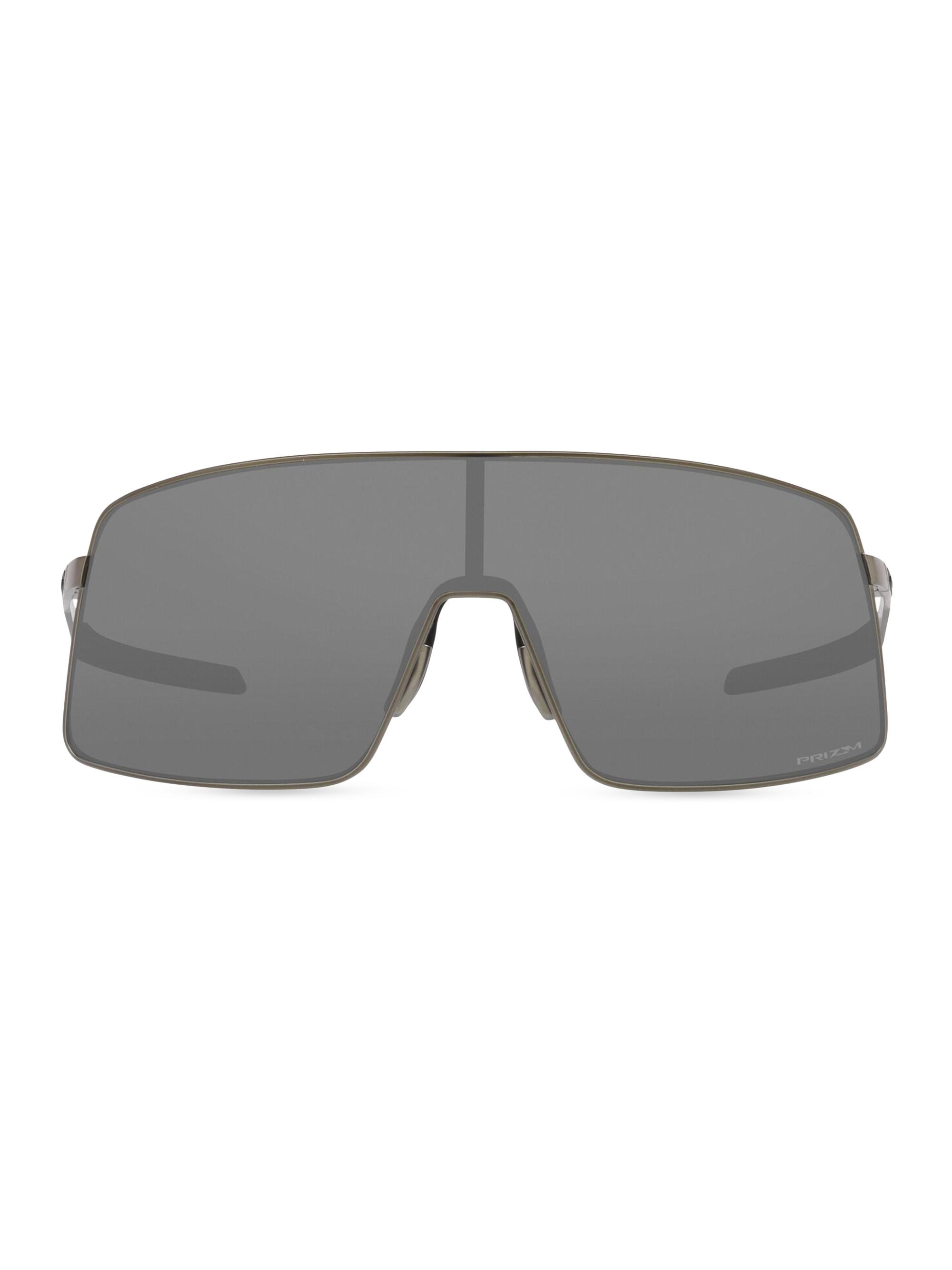 Oakley Men's Sutro 134MM Shield Titanium Sunglasses - Matte Grey