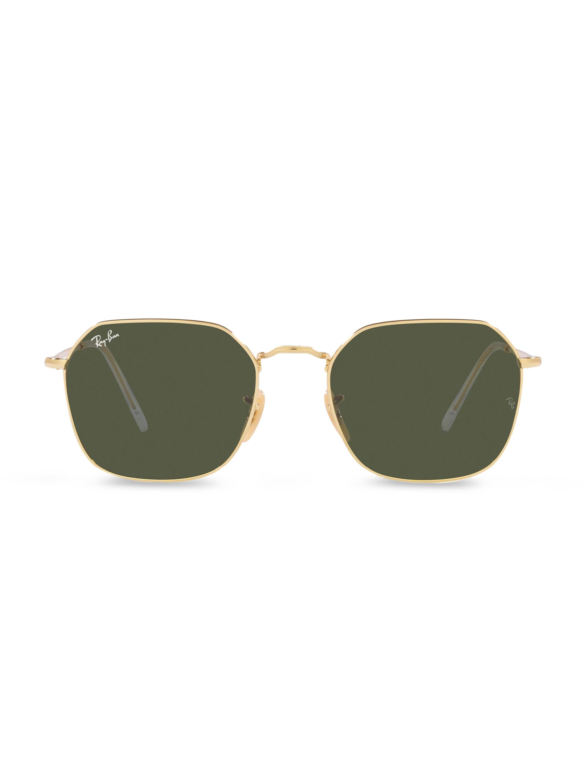 Ray-Ban Men's RB3694 55MM Hexagonal Sunglasses - Gold Flash